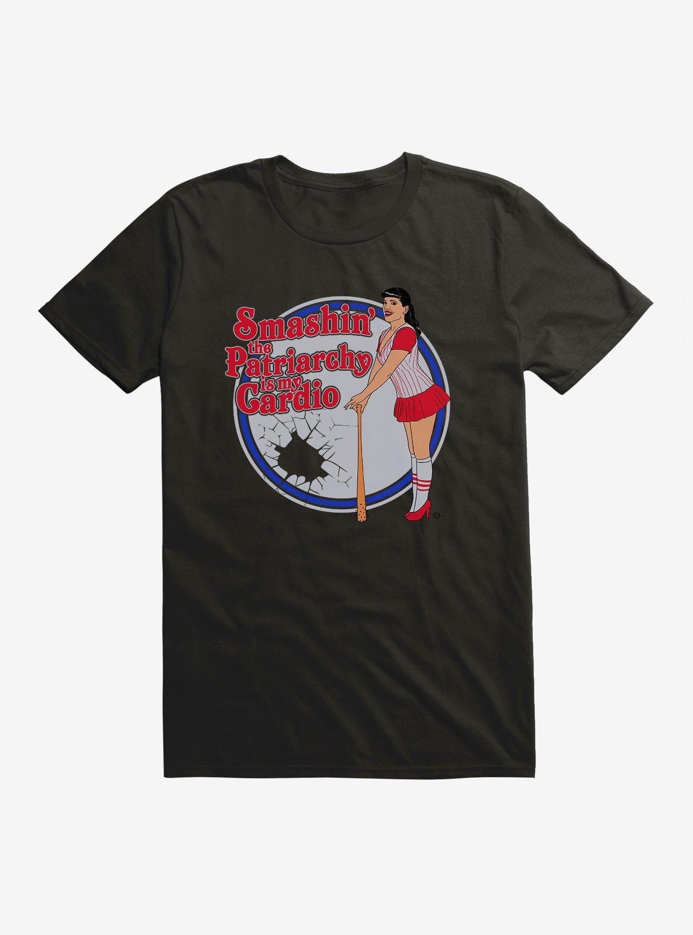 Smashin' The Patriarchy T-Shirt, BLACK, hi-res