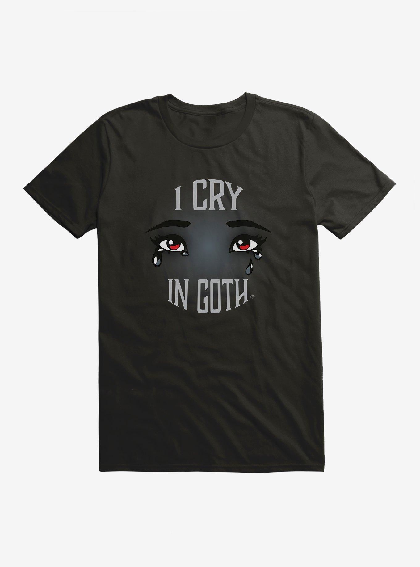 I Cry In Goth T-Shirt, , hi-res