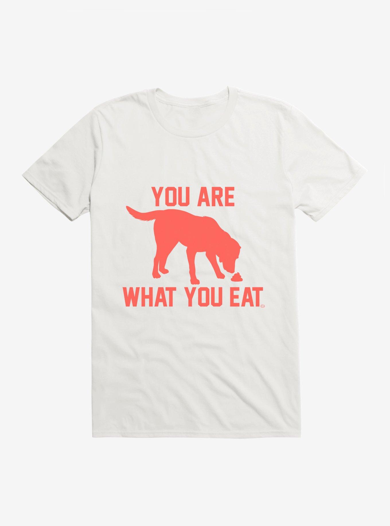 You Are What You Eat T-Shirt, WHITE, hi-res
