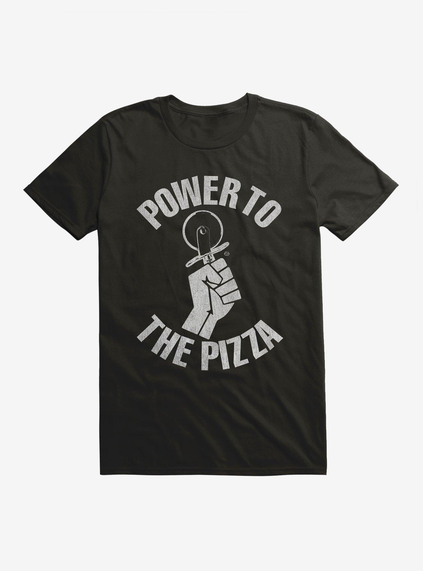 Power To The Pizza T-Shirt, , hi-res