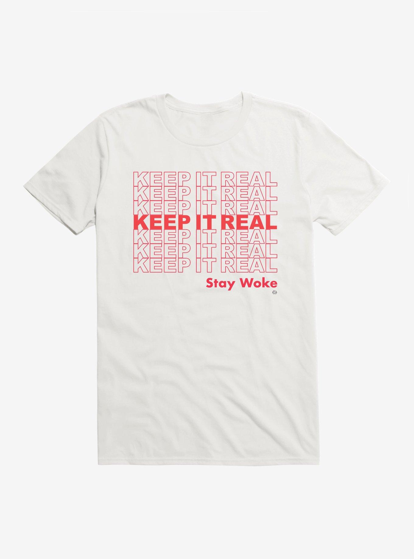 Stay Woke T-Shirt, WHITE, hi-res