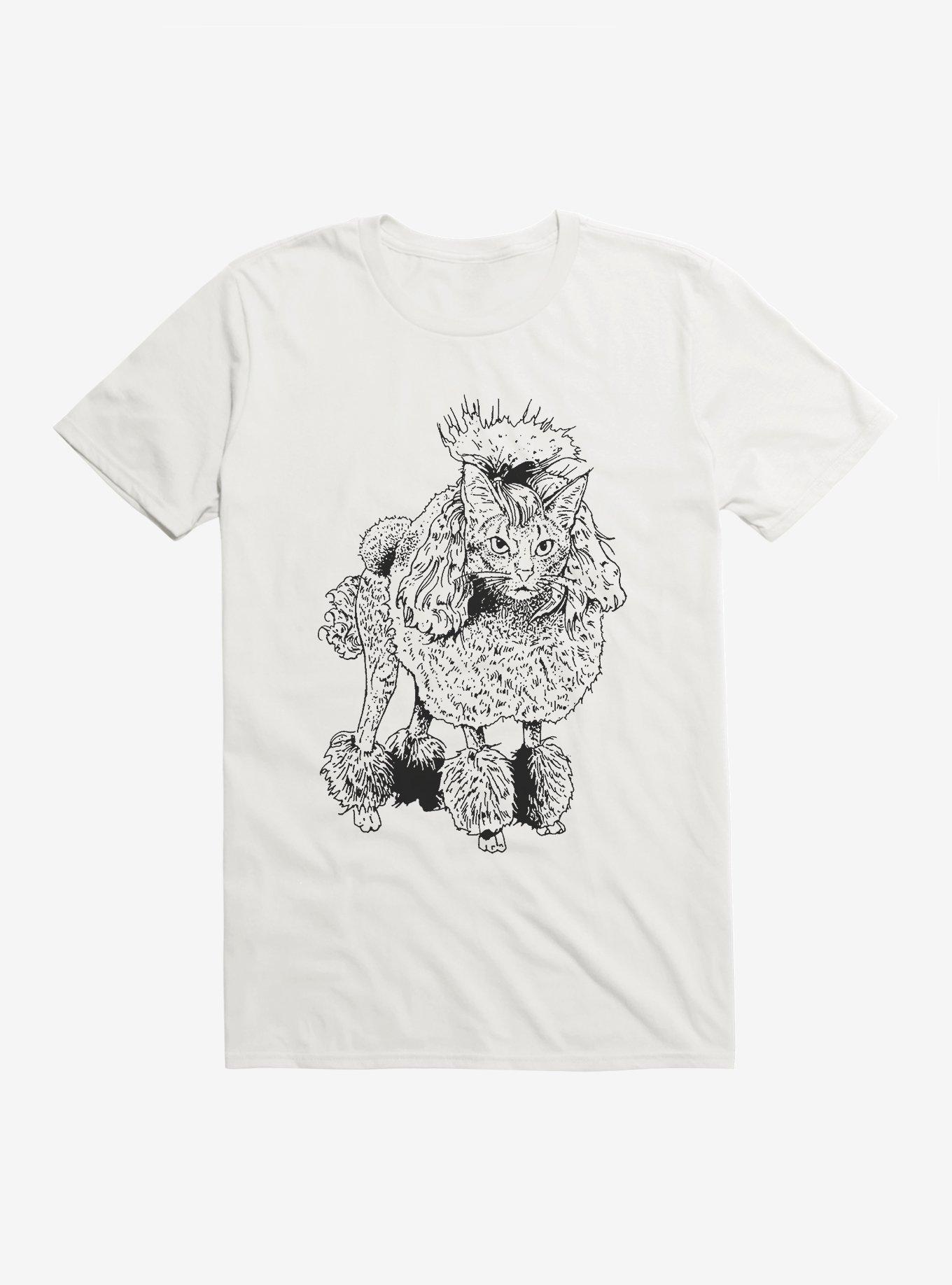 Kop Poodle Doole T-Shirt, WHITE, hi-res