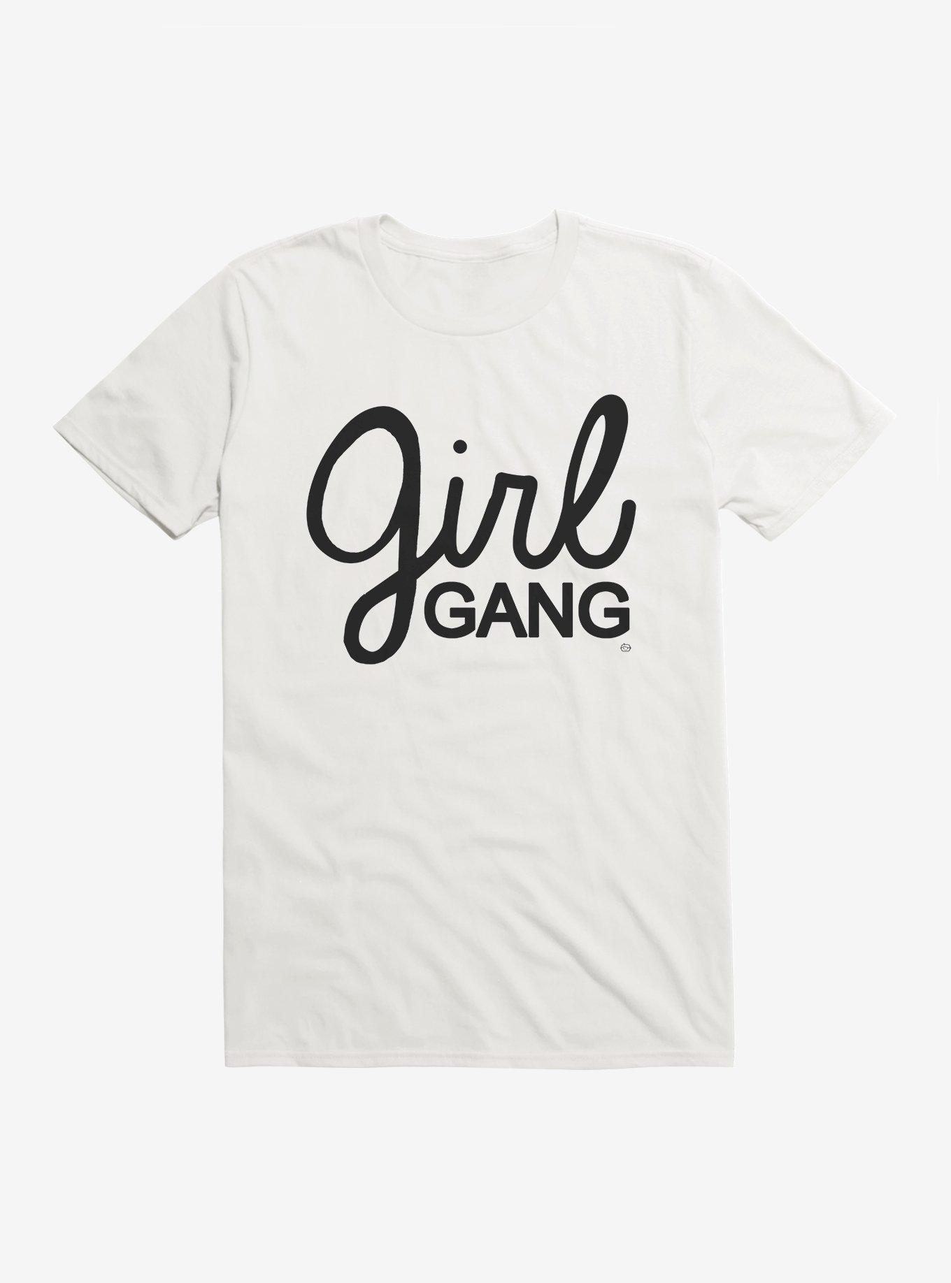 Girl Gang T-Shirt, WHITE, hi-res