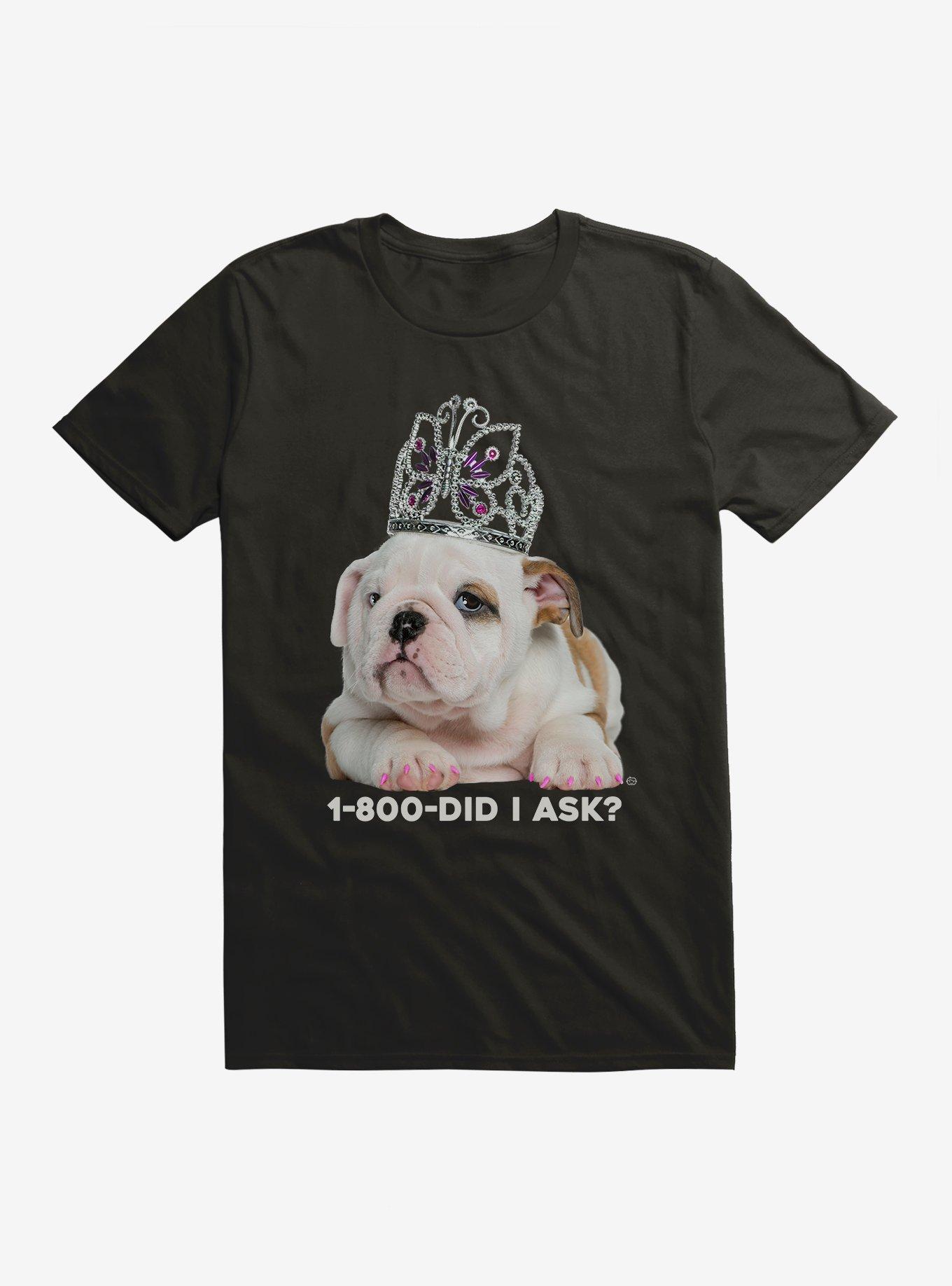 1-800 Did I Ask T-Shirt, BLACK, hi-res