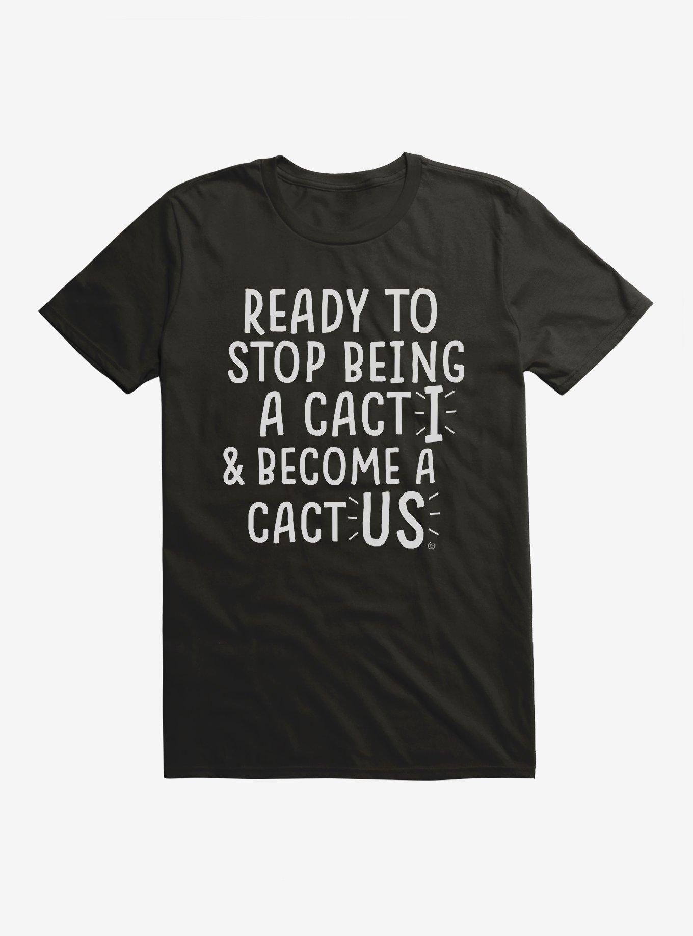 Cacti T-Shirt, BLACK, hi-res