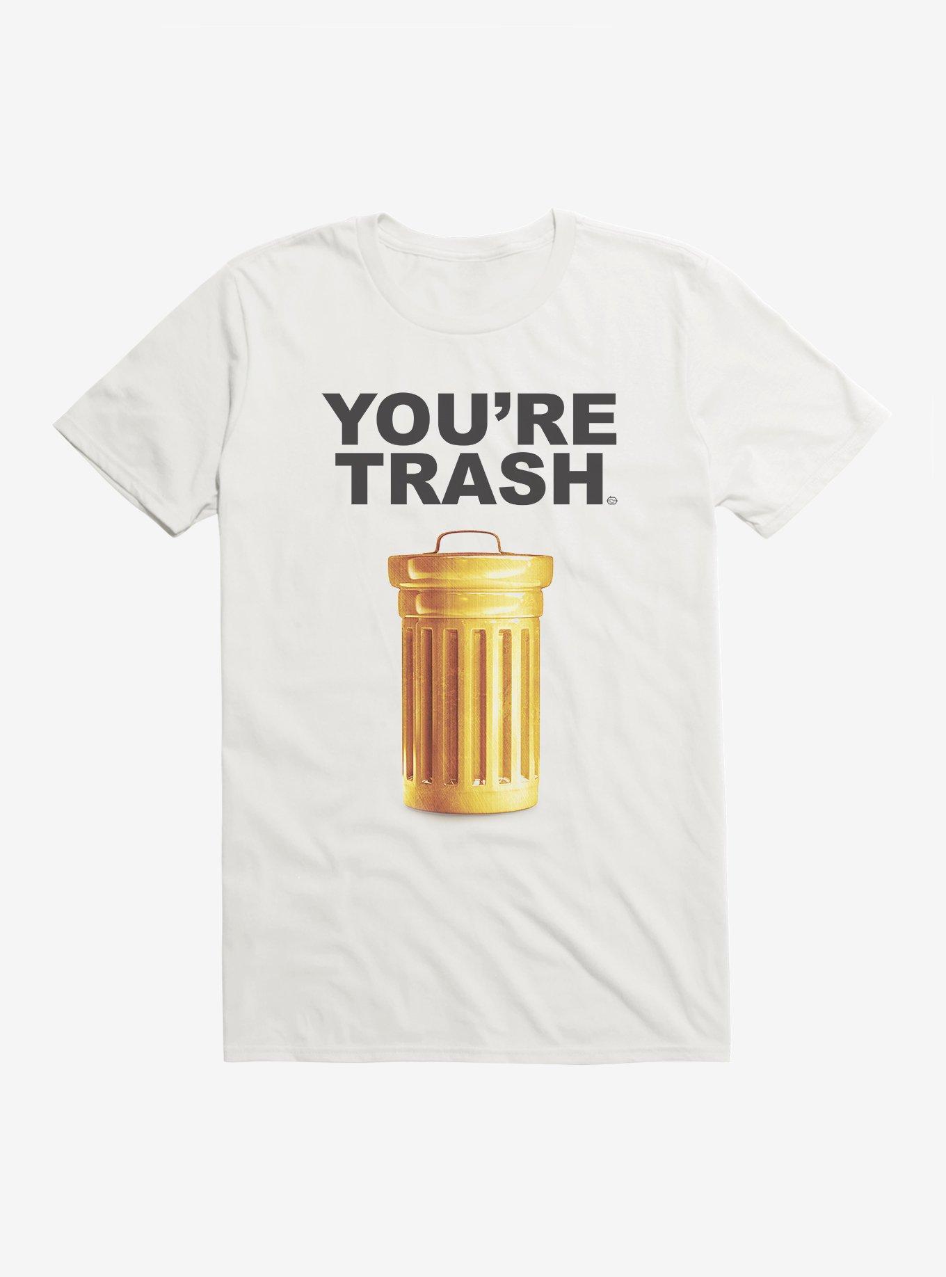 You're Trash T-Shirt, WHITE, hi-res