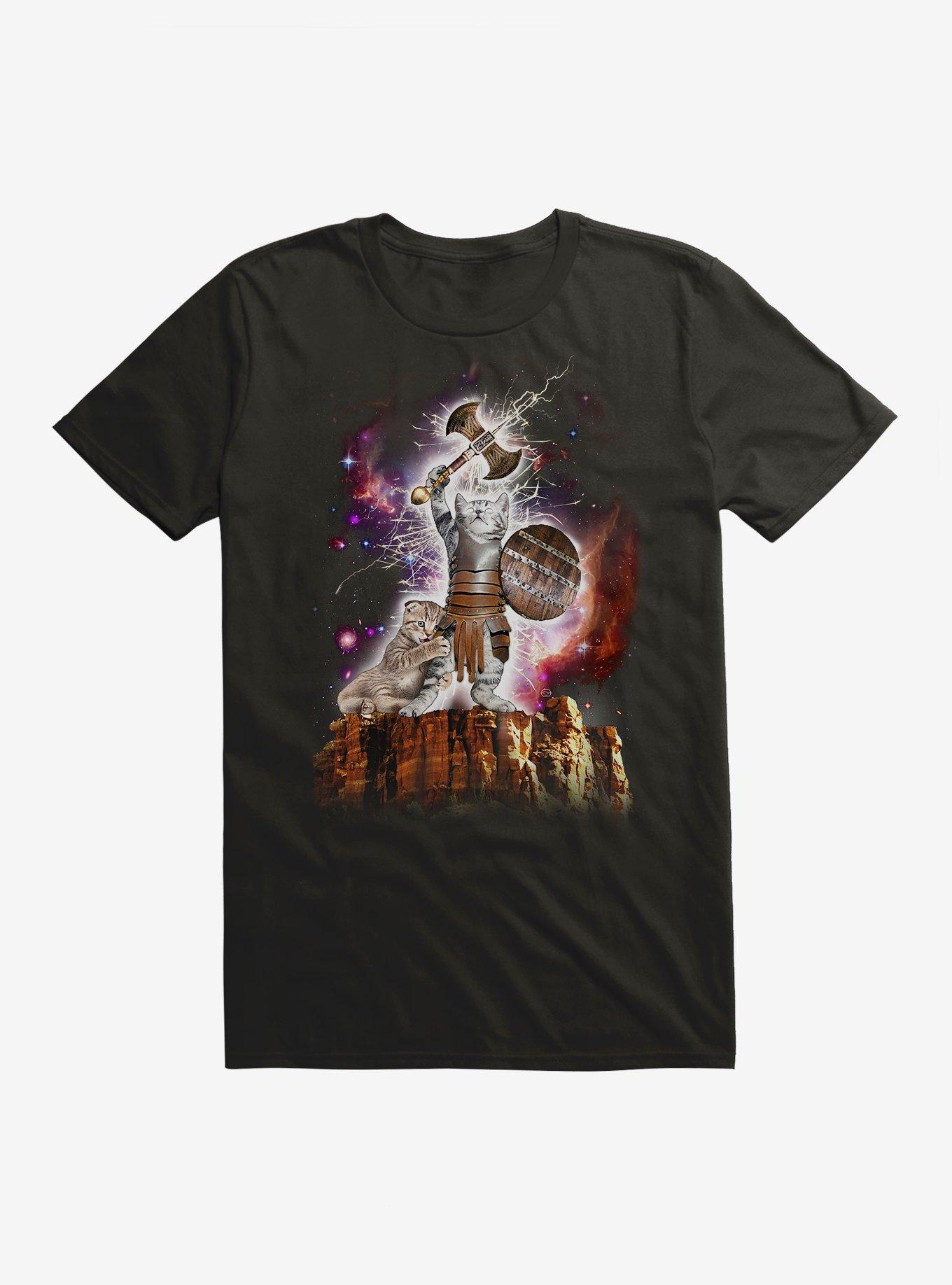 Catzetta T-Shirt, BLACK, hi-res
