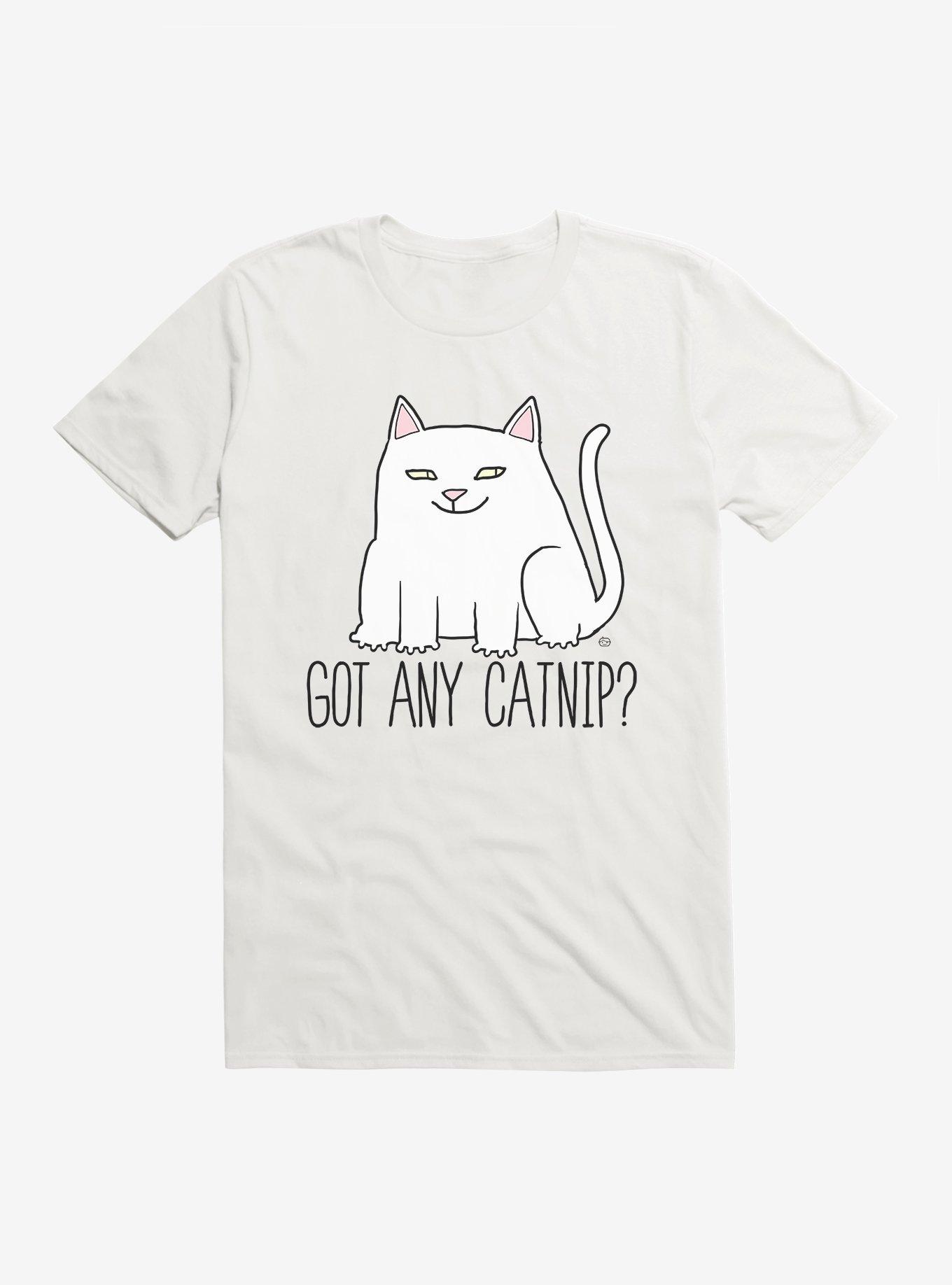 Catnip T-Shirt, WHITE, hi-res