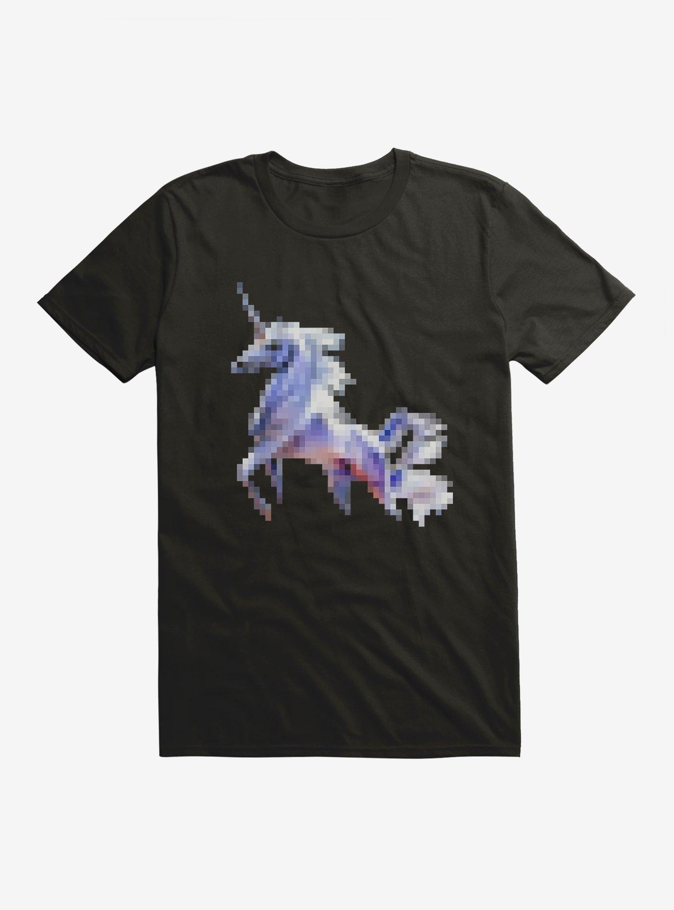 Pixel Unicorn T-Shirt, , hi-res