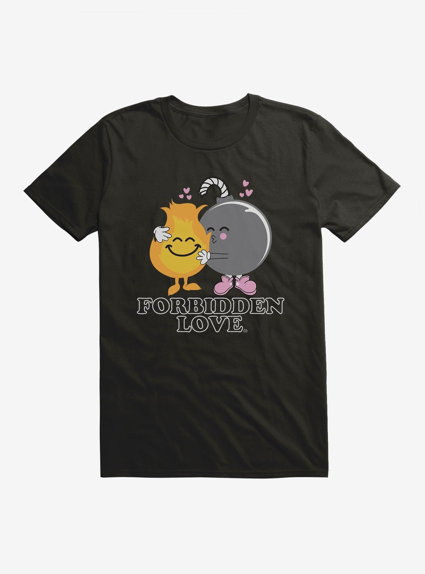 Forbidden Love Bomb T-Shirt, BLACK, hi-res