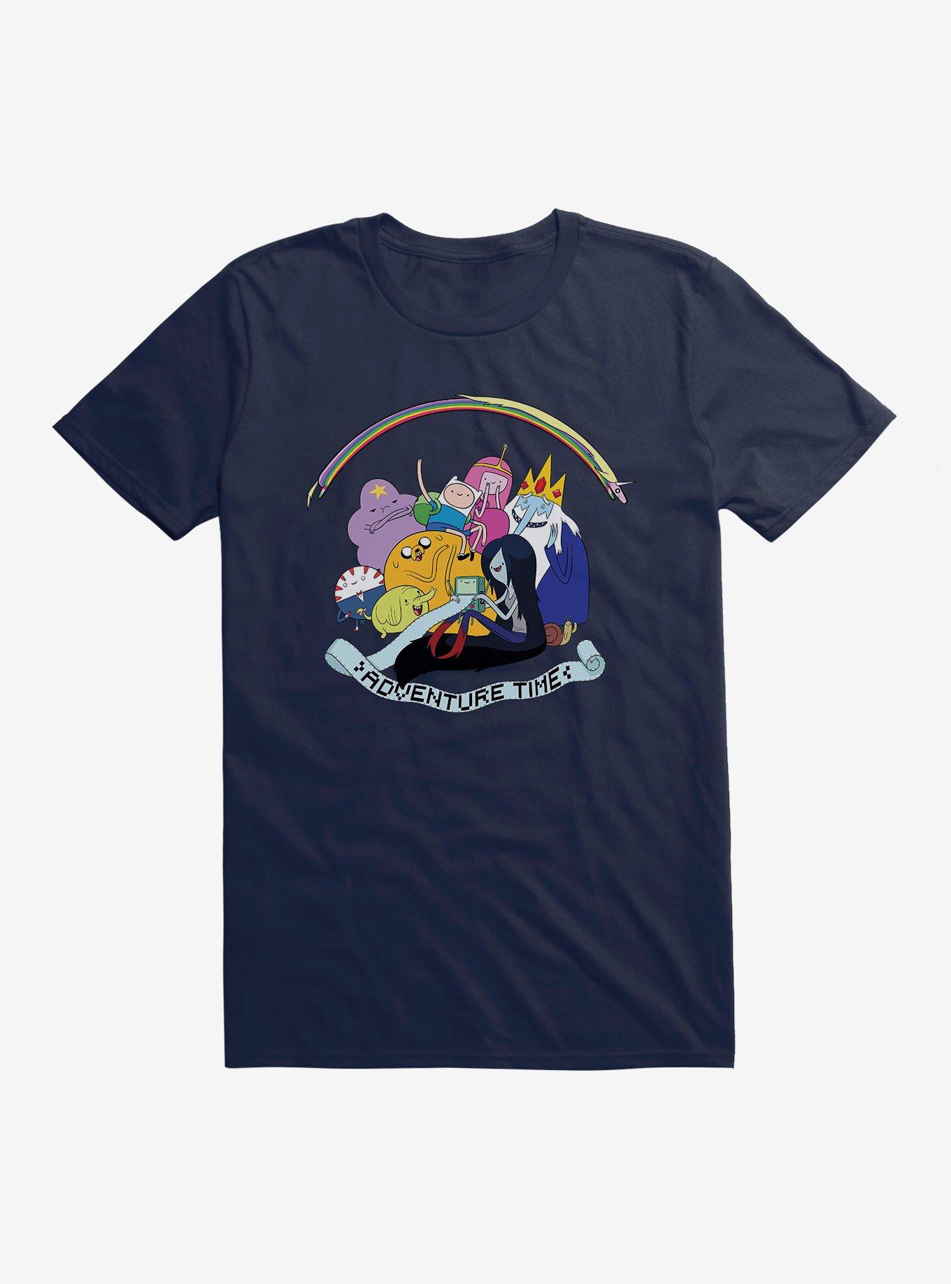 Adventure Time Group Smiling T-Shirt, , hi-res