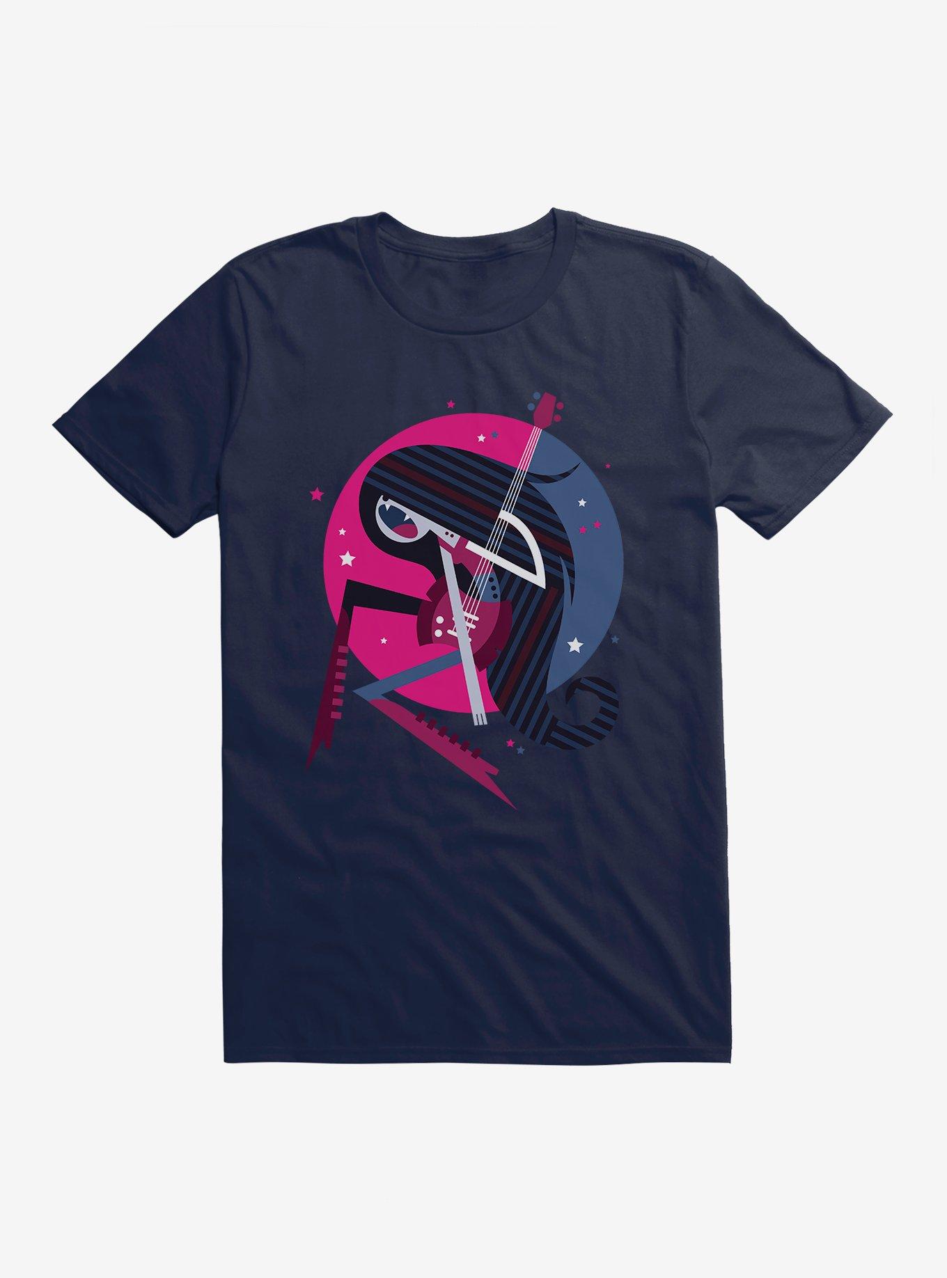 Adventure Time Marceline Rock Queen T-Shirt, MIDNIGHT NAVY, hi-res