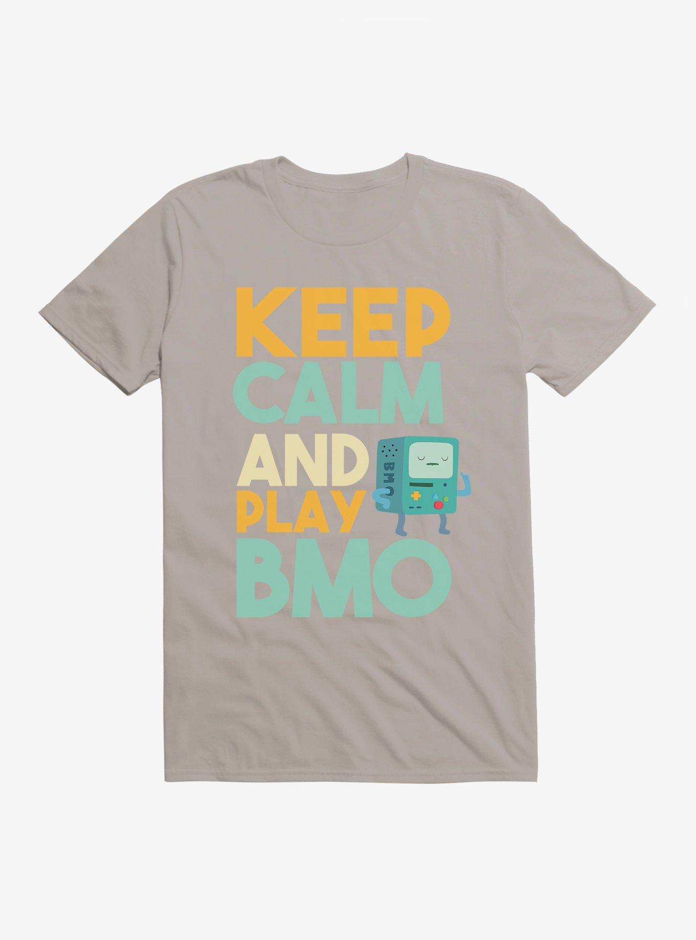 Adventure Time Keep Calm And Play BMO T-Shirt, , hi-res