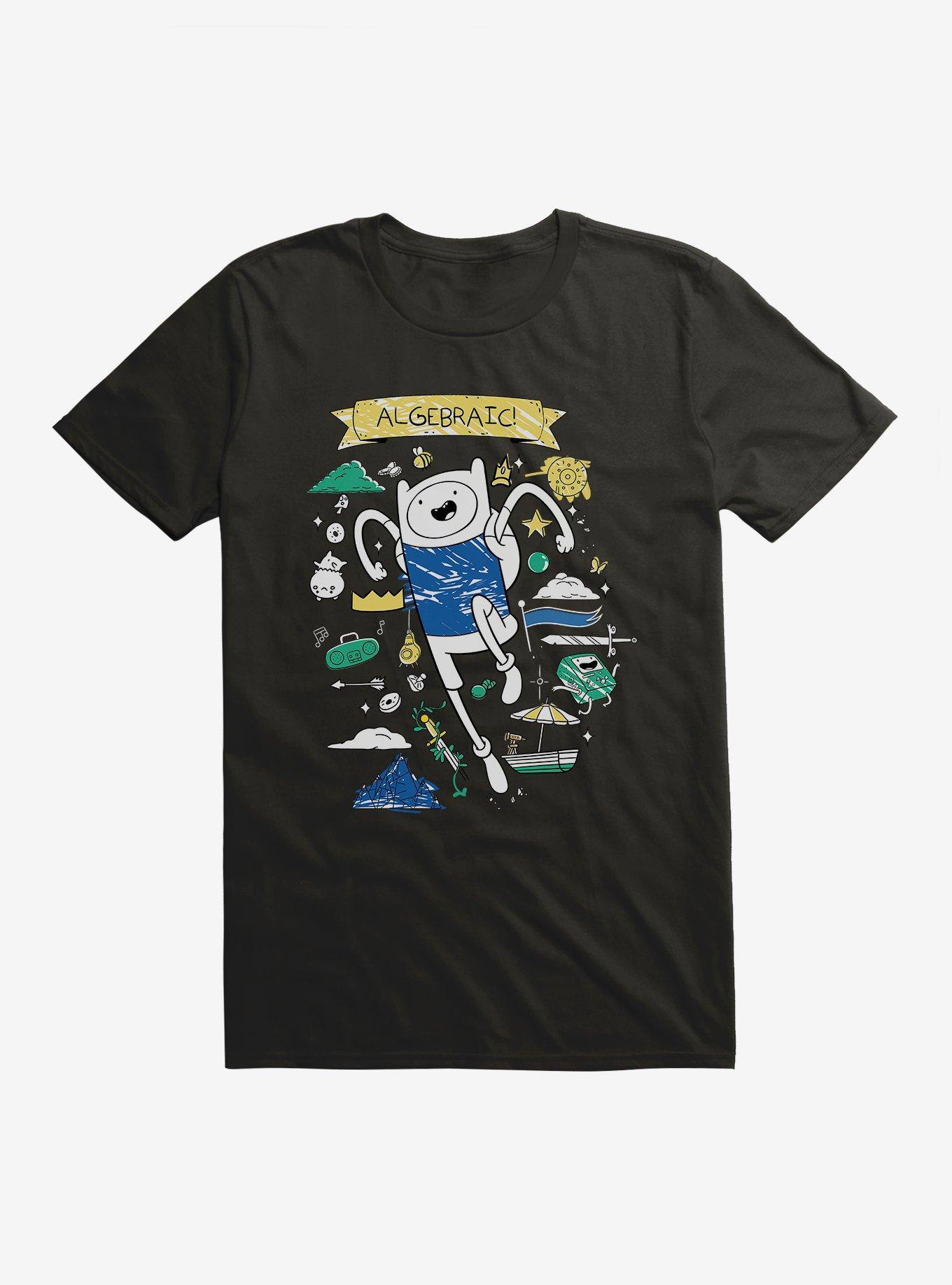 Adventure Time Finn Algebraic T-Shirt, , hi-res