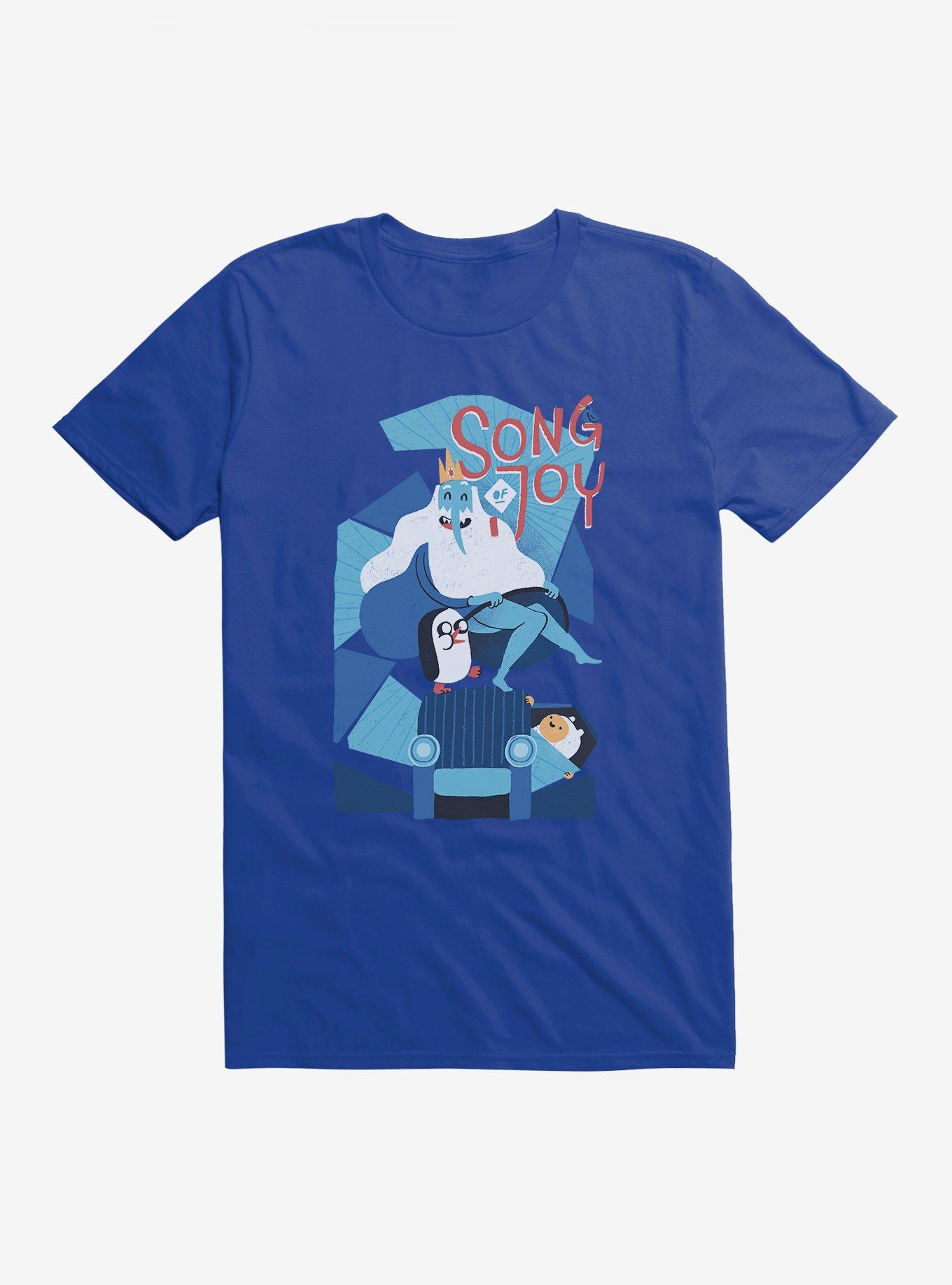 Adventure Time Song Of Joy T-Shirt, ROYAL, hi-res