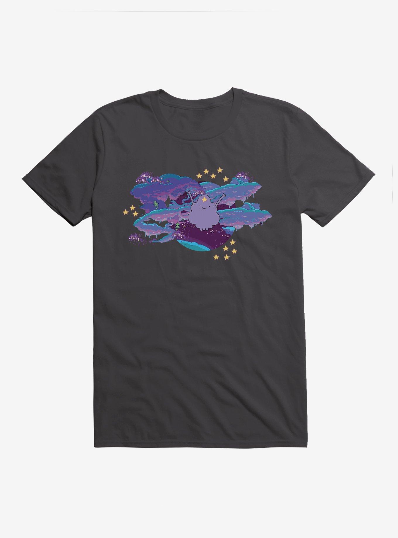 Adventure Time LSP Clouds T-Shirt, HEAVY METAL, hi-res
