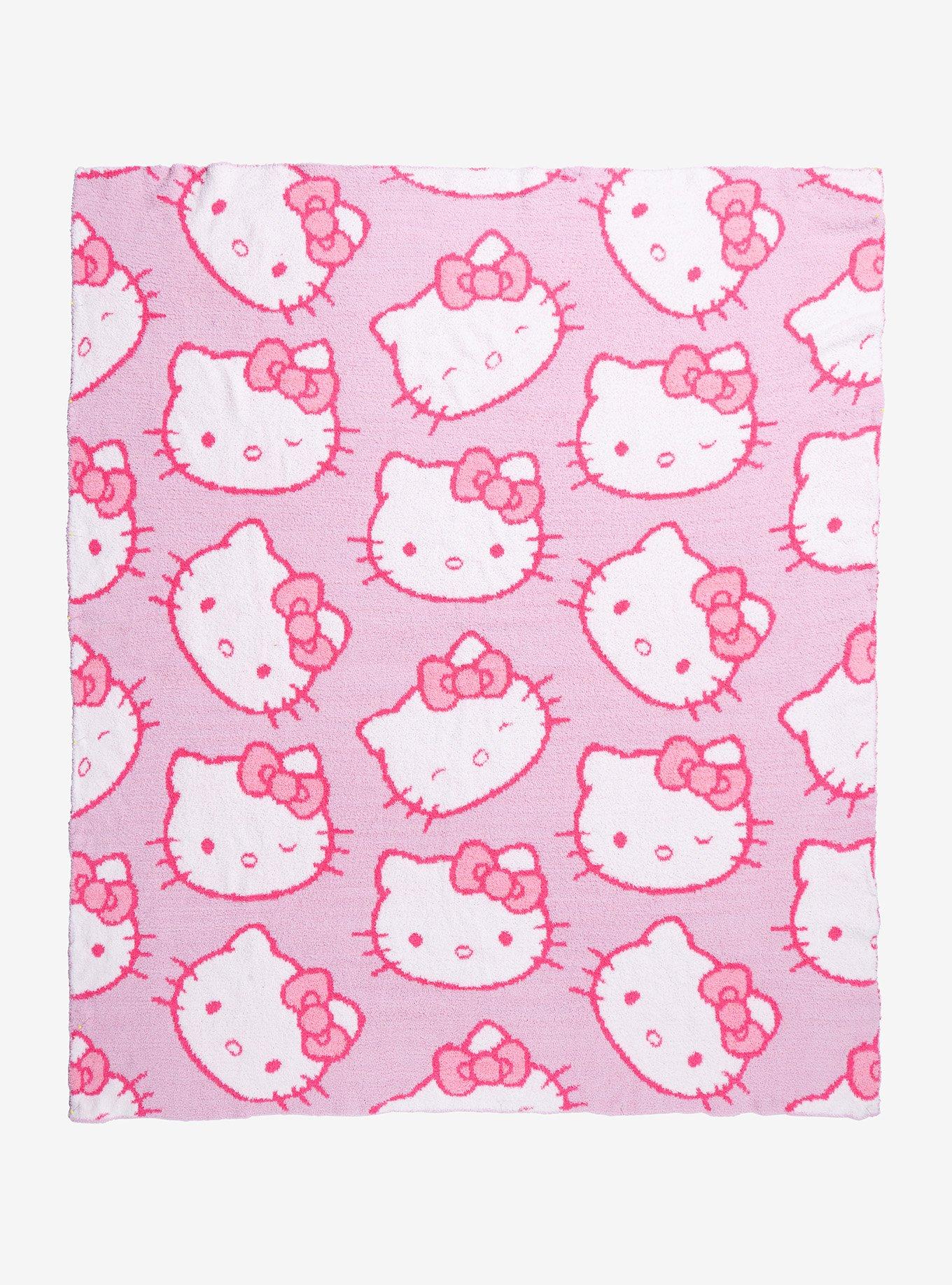 Sanrio Hello Kitty Allover Print Fuzzy Fleece Throw, , hi-res