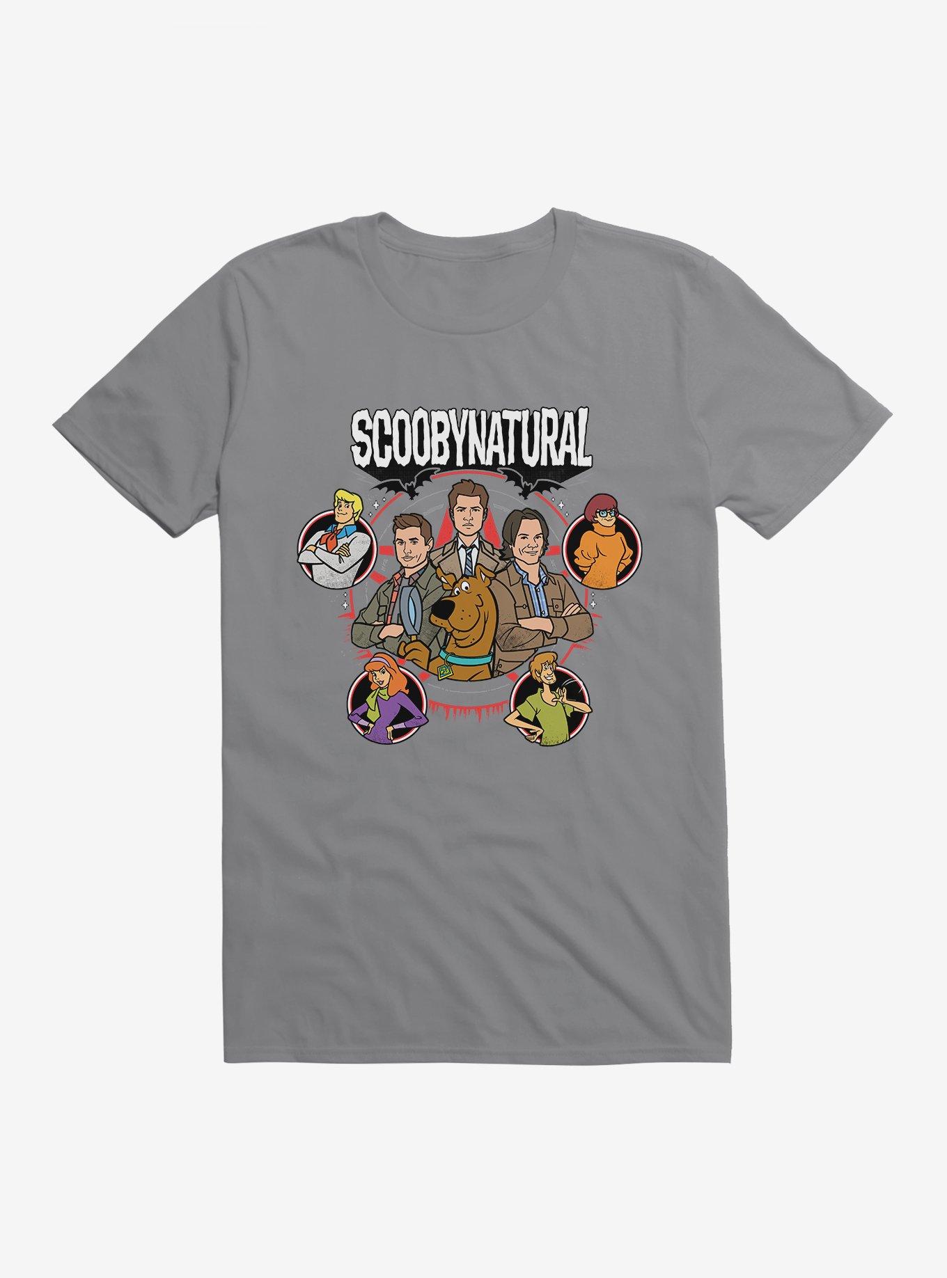 Supernatural ScoobyNatural Gang T-Shirt, STORM GREY, hi-res