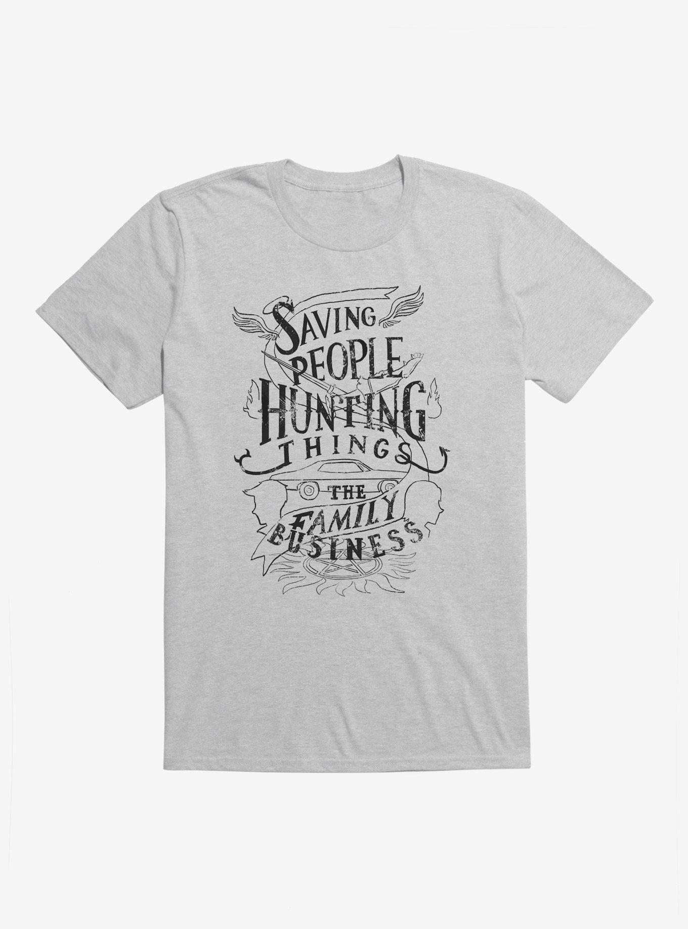 Supernatural The Family Business Motto T-Shirt, , hi-res