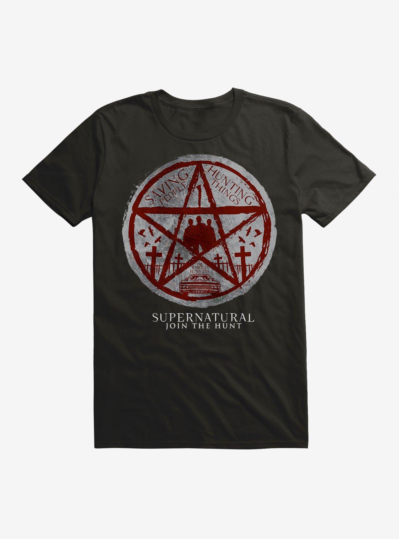 Supernatural Saving People Black T-Shirt