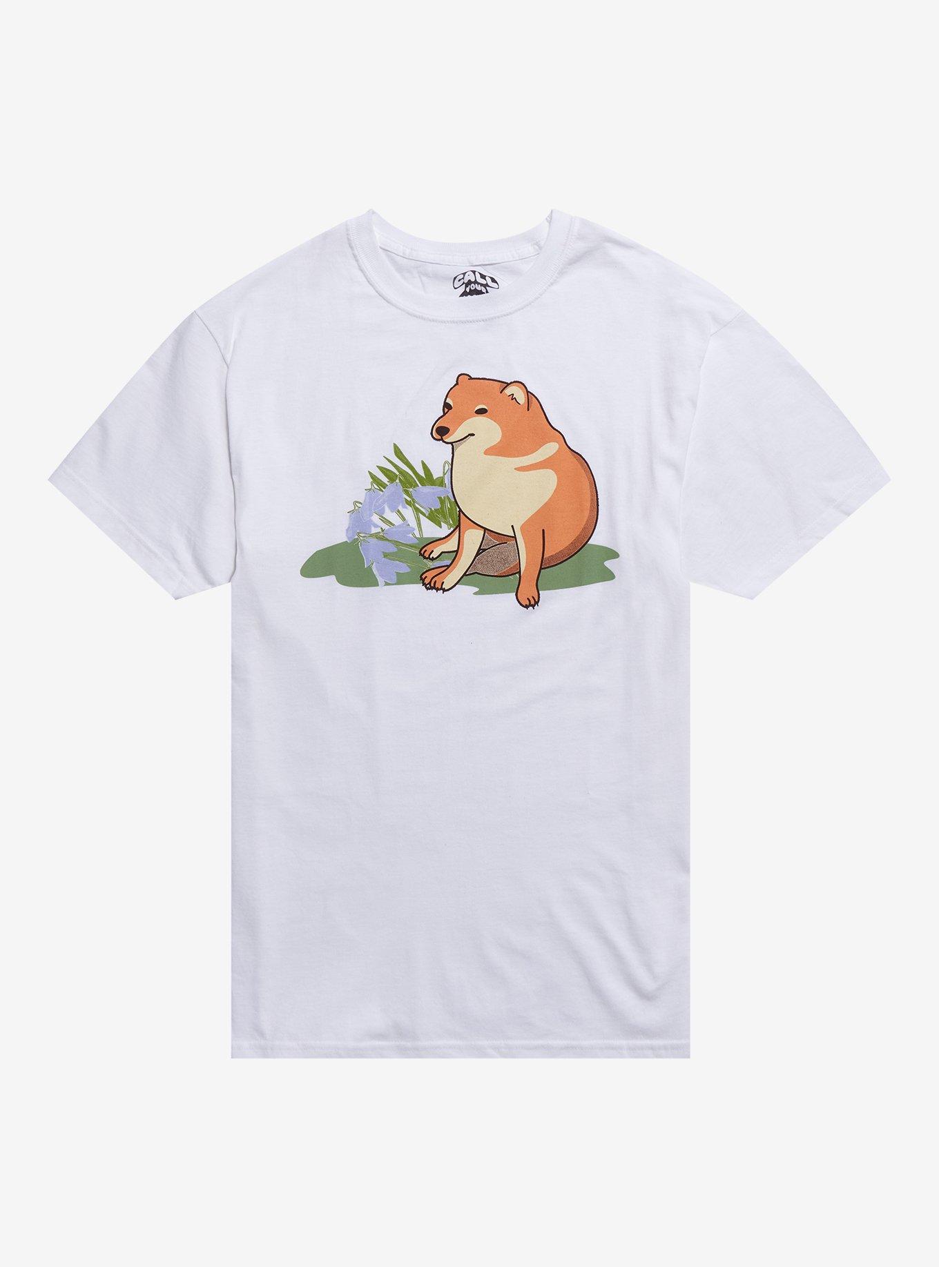 Sitting Dog T-Shirt By Call Your Mother