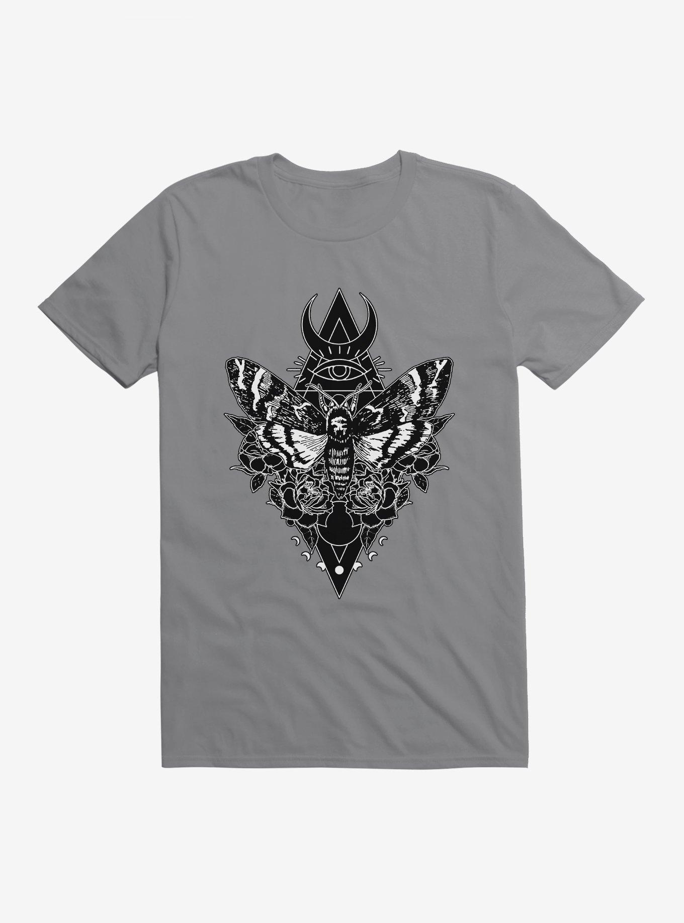 Moth T-Shirt, STORM GREY, hi-res