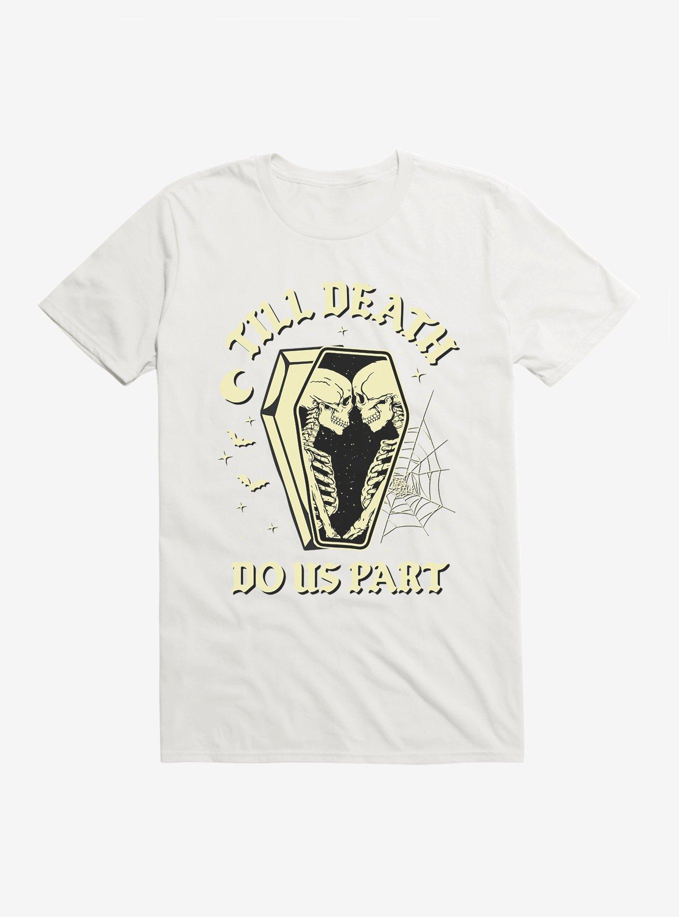 Hot Topic Till Death Do Us Part Coffin T-Shirt