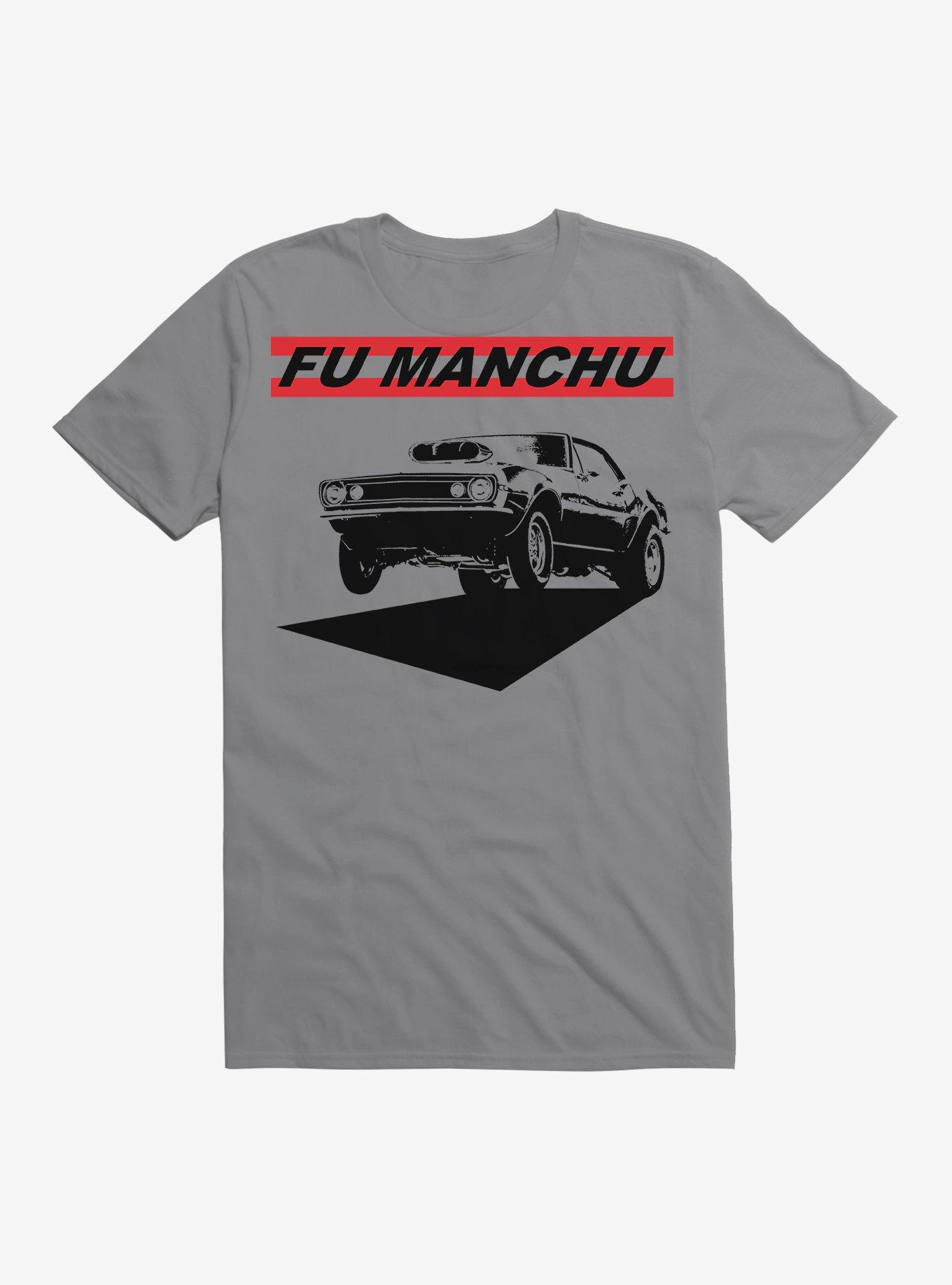 Fu Manchu Muscles T-Shirt, , hi-res