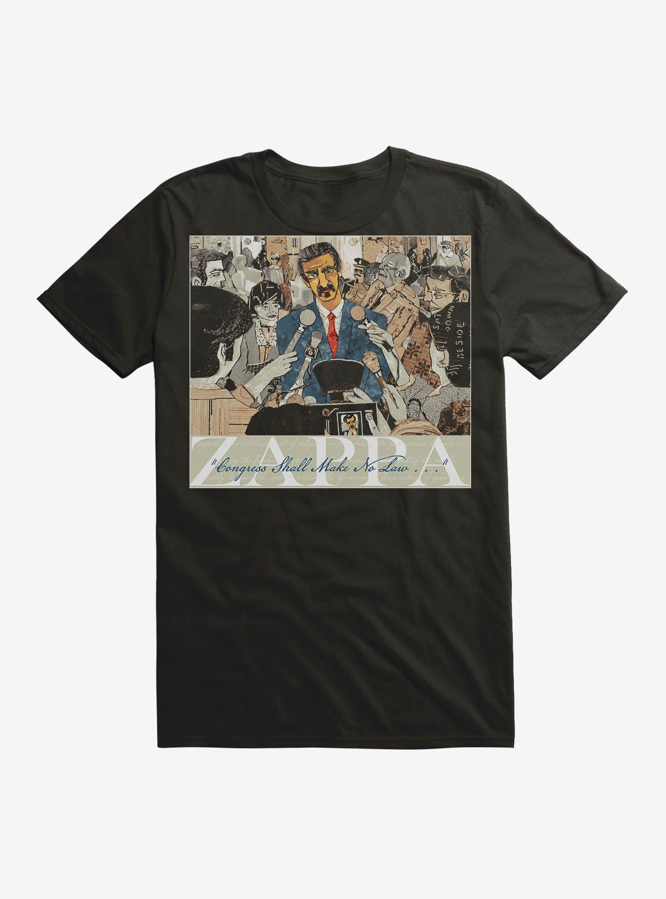 Frank Zappa Congress T-Shirt, BLACK, hi-res