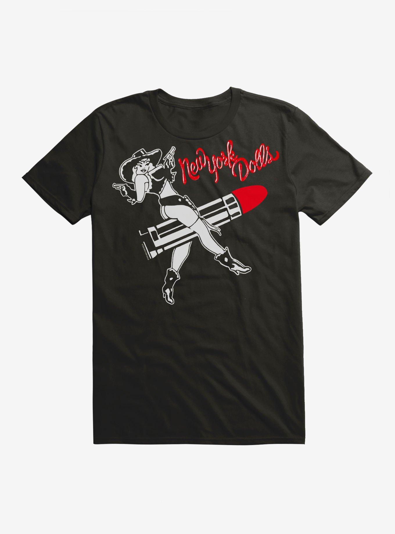 New York Dolls Cowgirl Rider T-Shirt - BLACK | Hot Topic