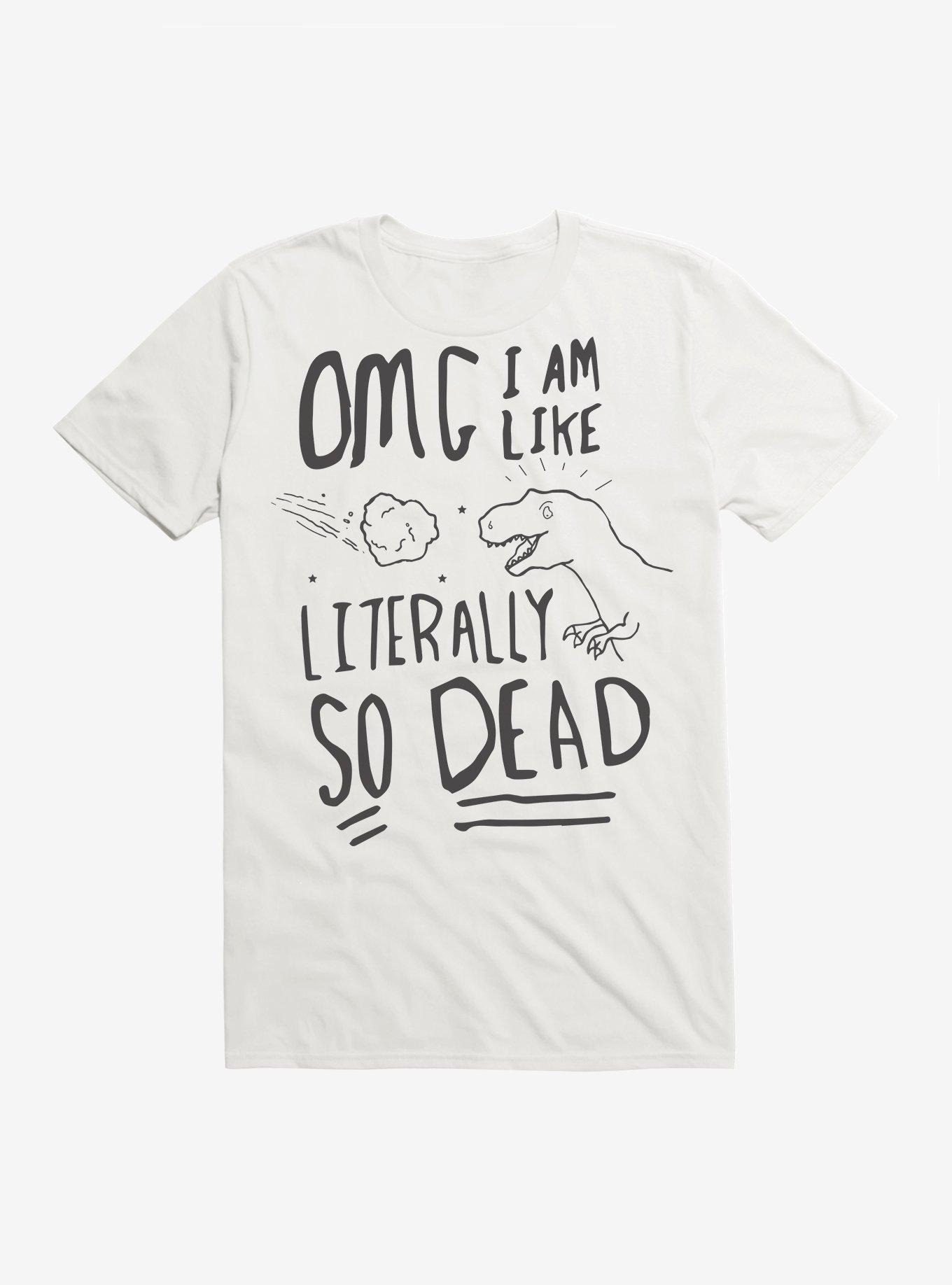 Literally So Dead Dinosaur T-Shirt, , hi-res