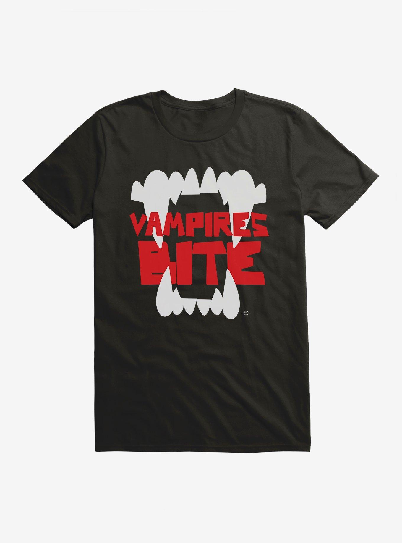 Vampire Bite T-Shirt, BLACK, hi-res