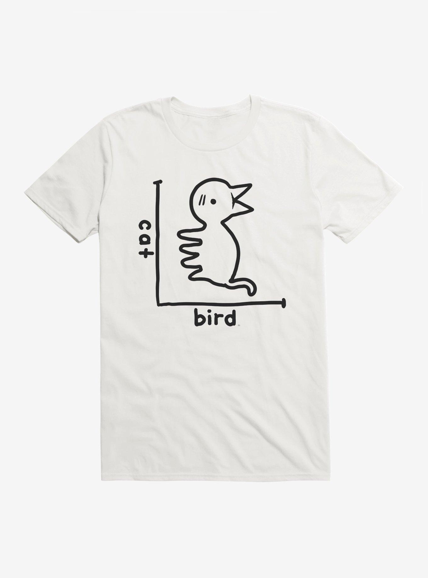 Cat Bird T-Shirt, , hi-res