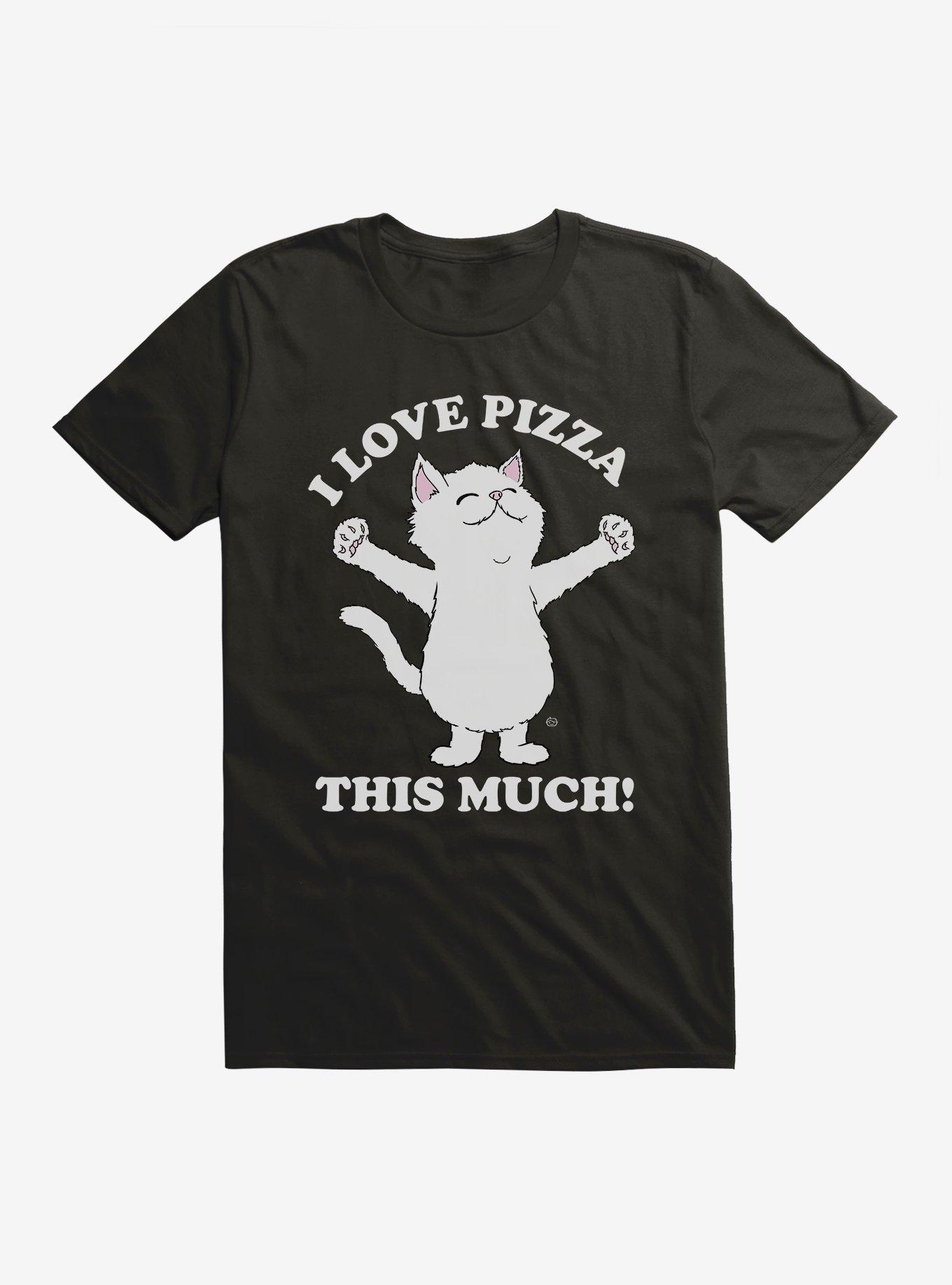 I Love Pizza This Much T-Shirt, , hi-res