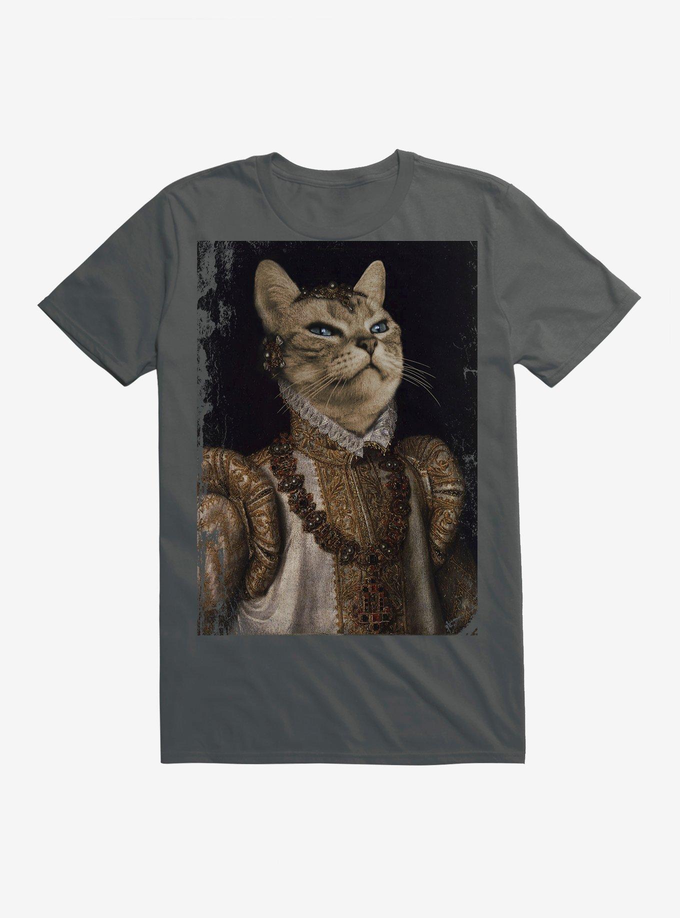 Victorian Cat T-Shirt, , hi-res