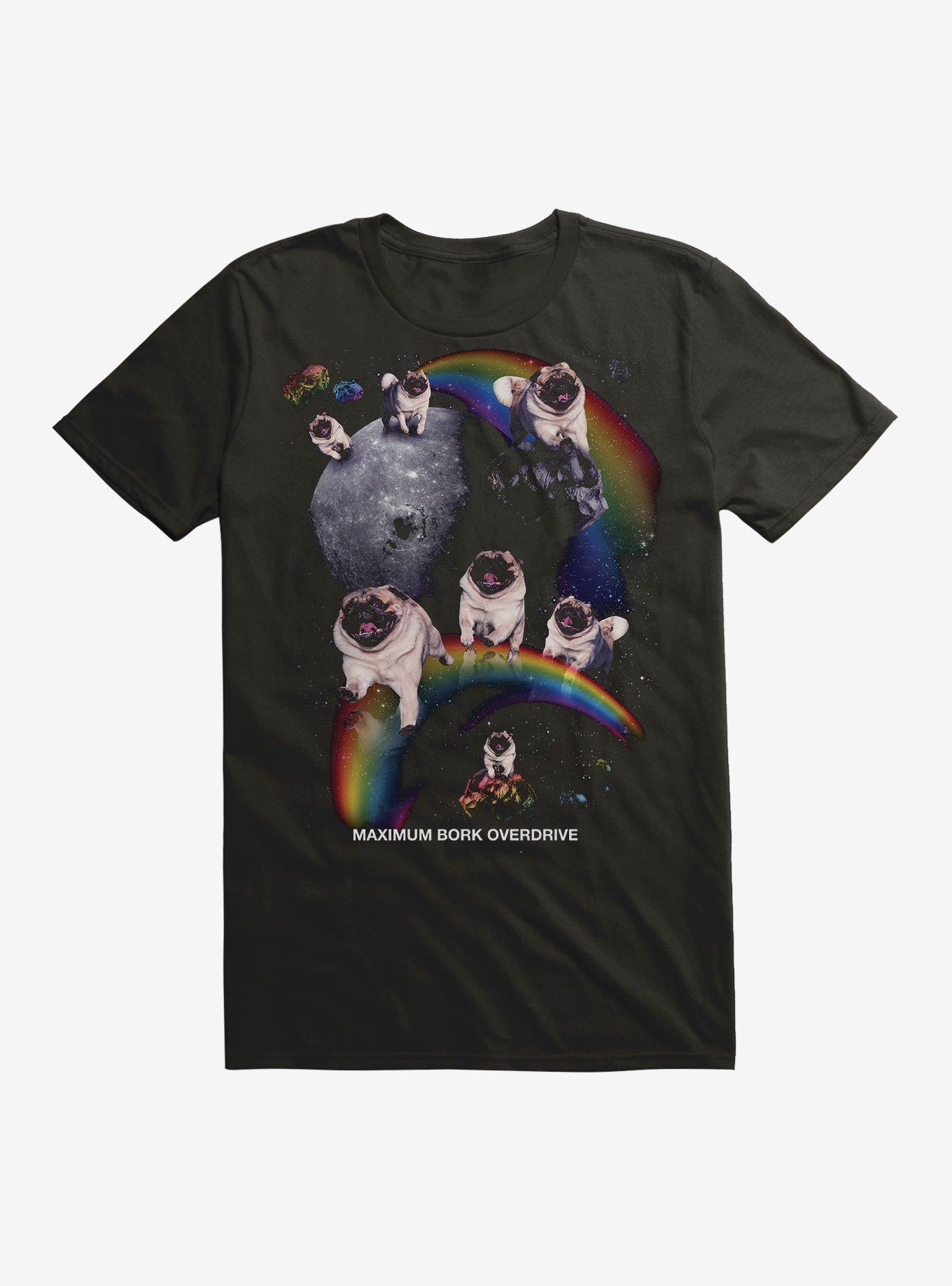 Maximum Bork Overdrive Pug T-Shirt, , hi-res