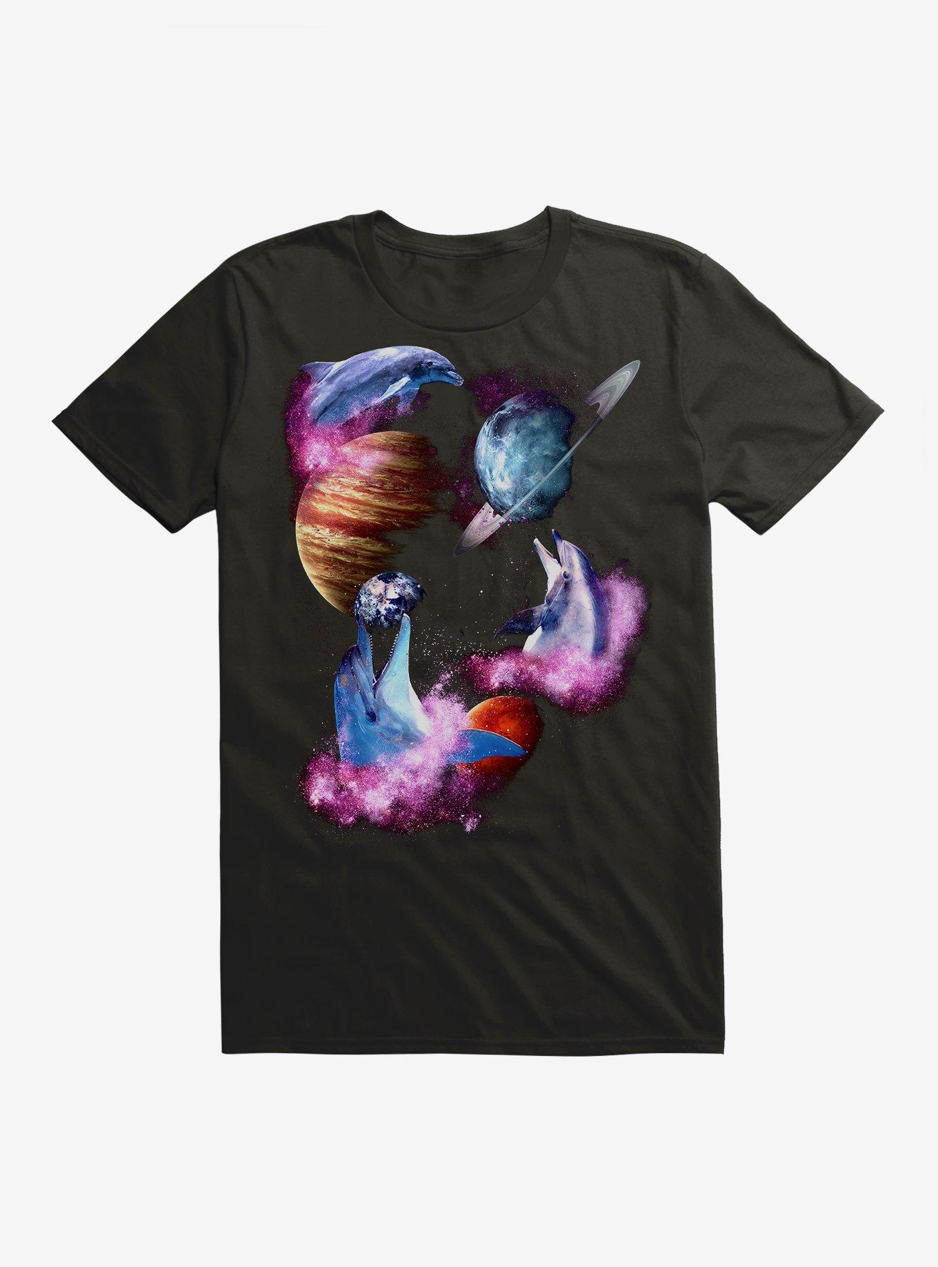 Dolphins Galaxy T-Shirt, , hi-res