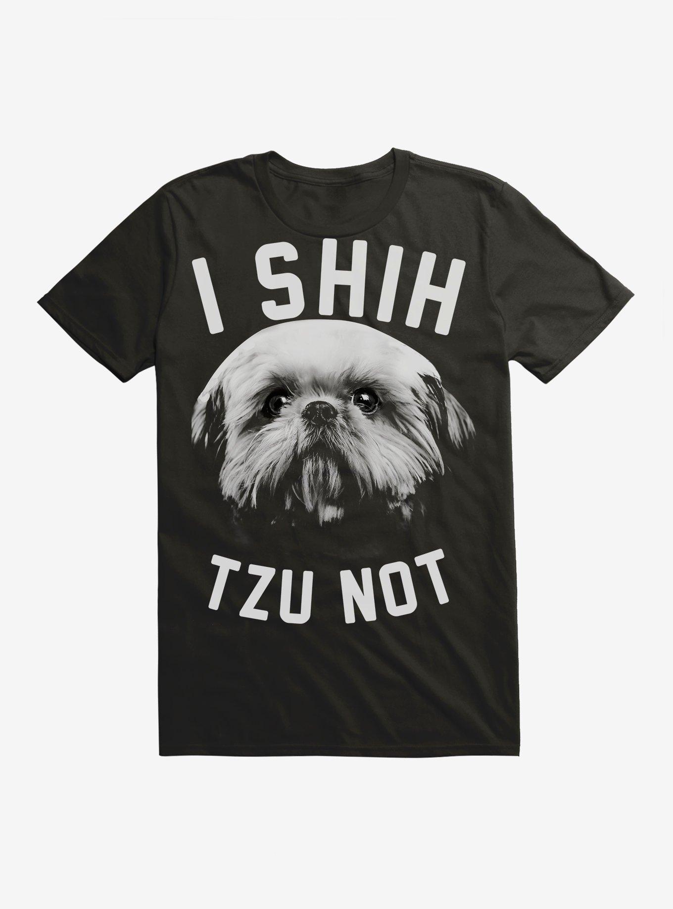 I Shih Tzu Not T-Shirt, BLACK, hi-res