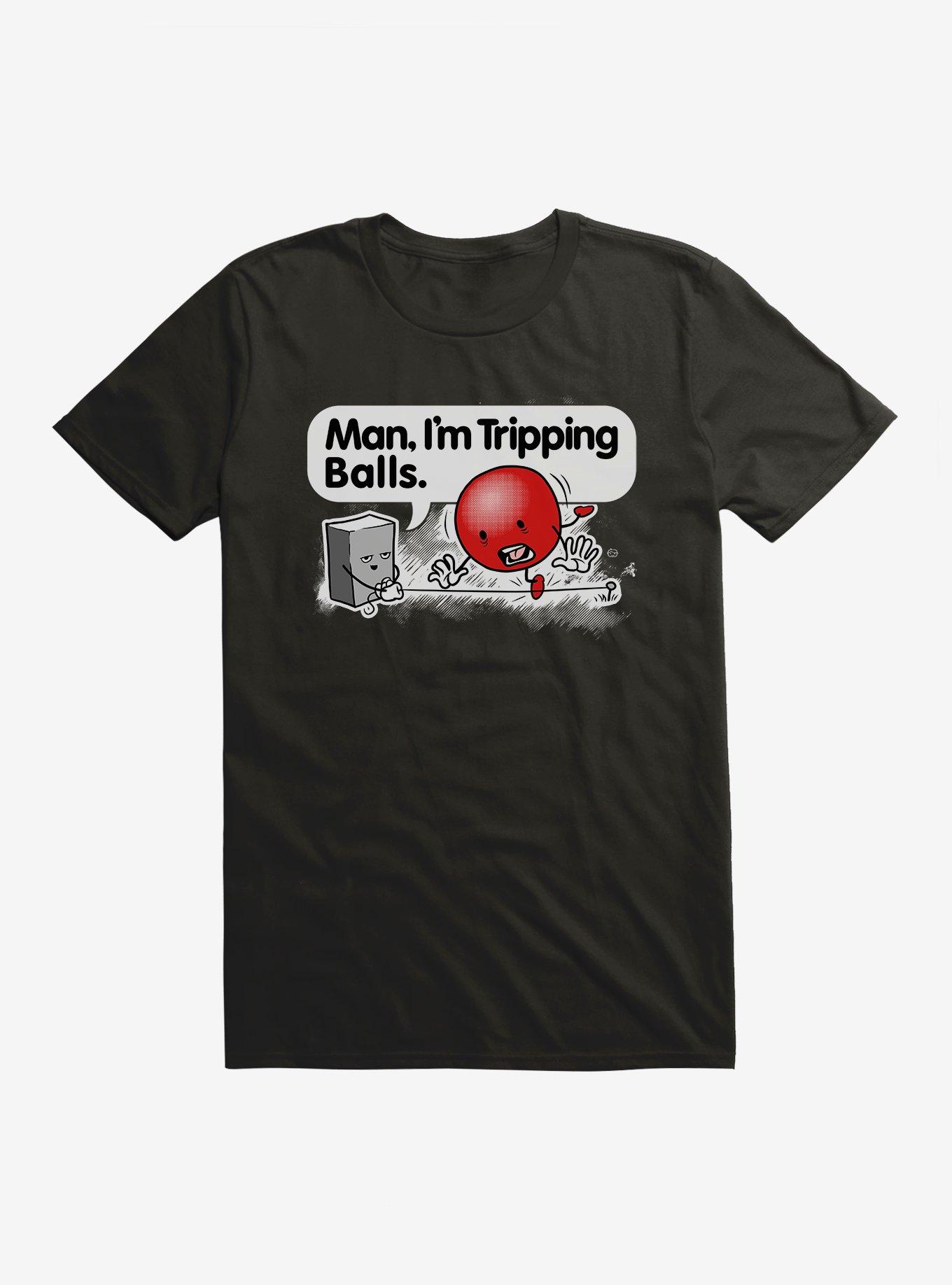 Tripping Balls T-Shirt, BLACK, hi-res