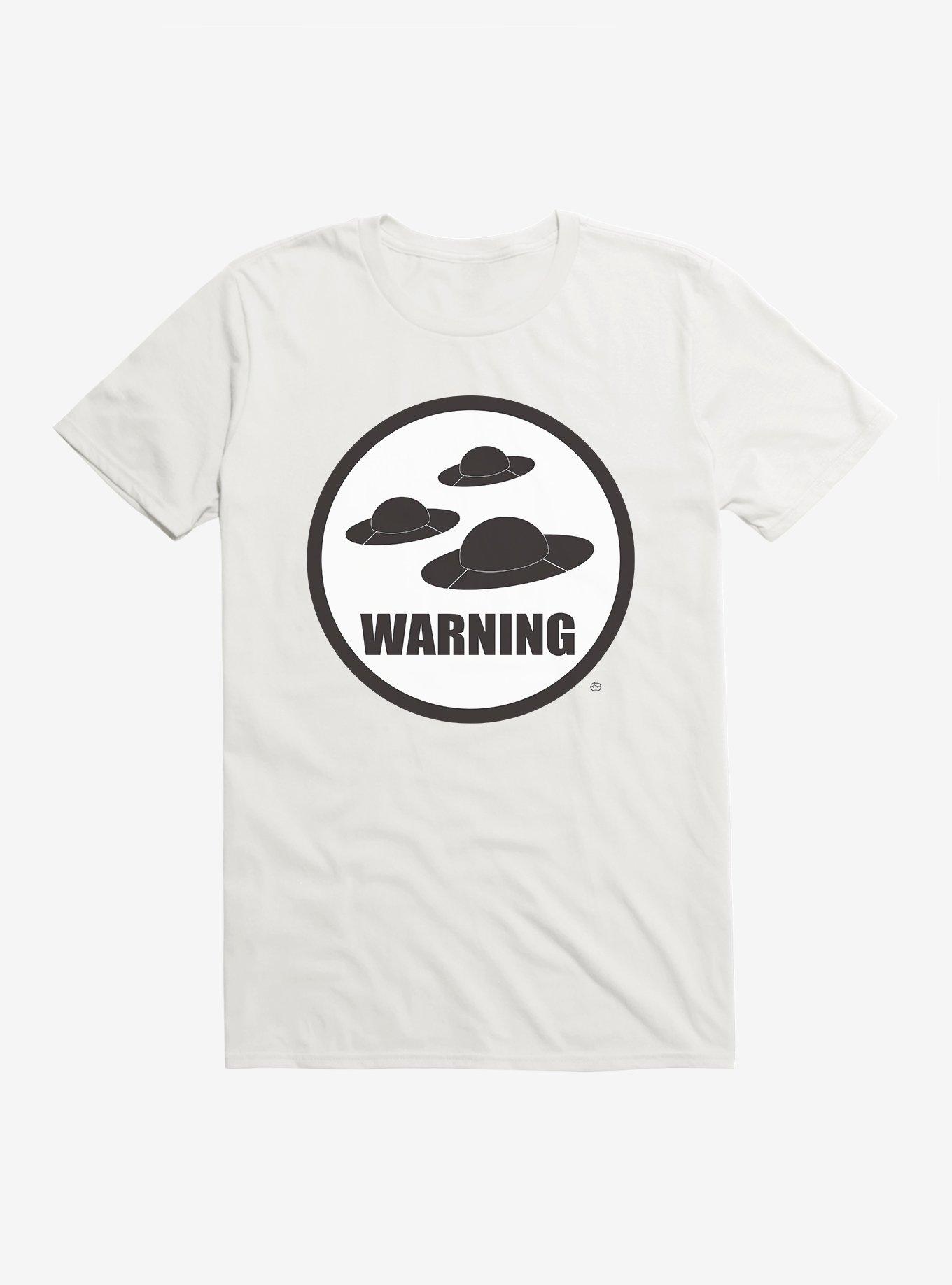 UFO Warning T-Shirt, , hi-res