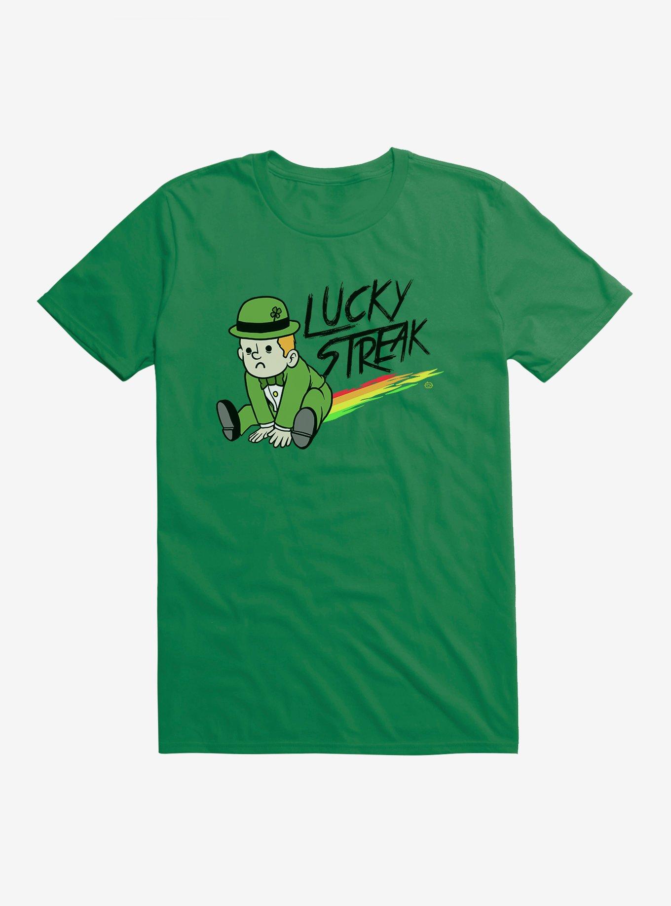 St Patrick's Day Lucky Streak T-Shirt, , hi-res