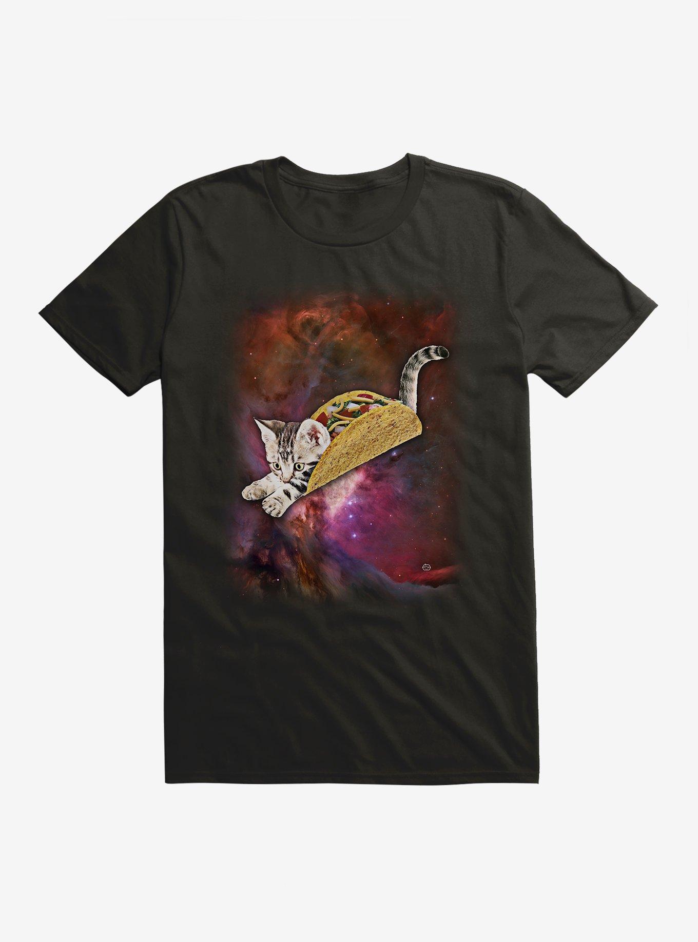 Tacocat in Subspace T-Shirt, BLACK, hi-res