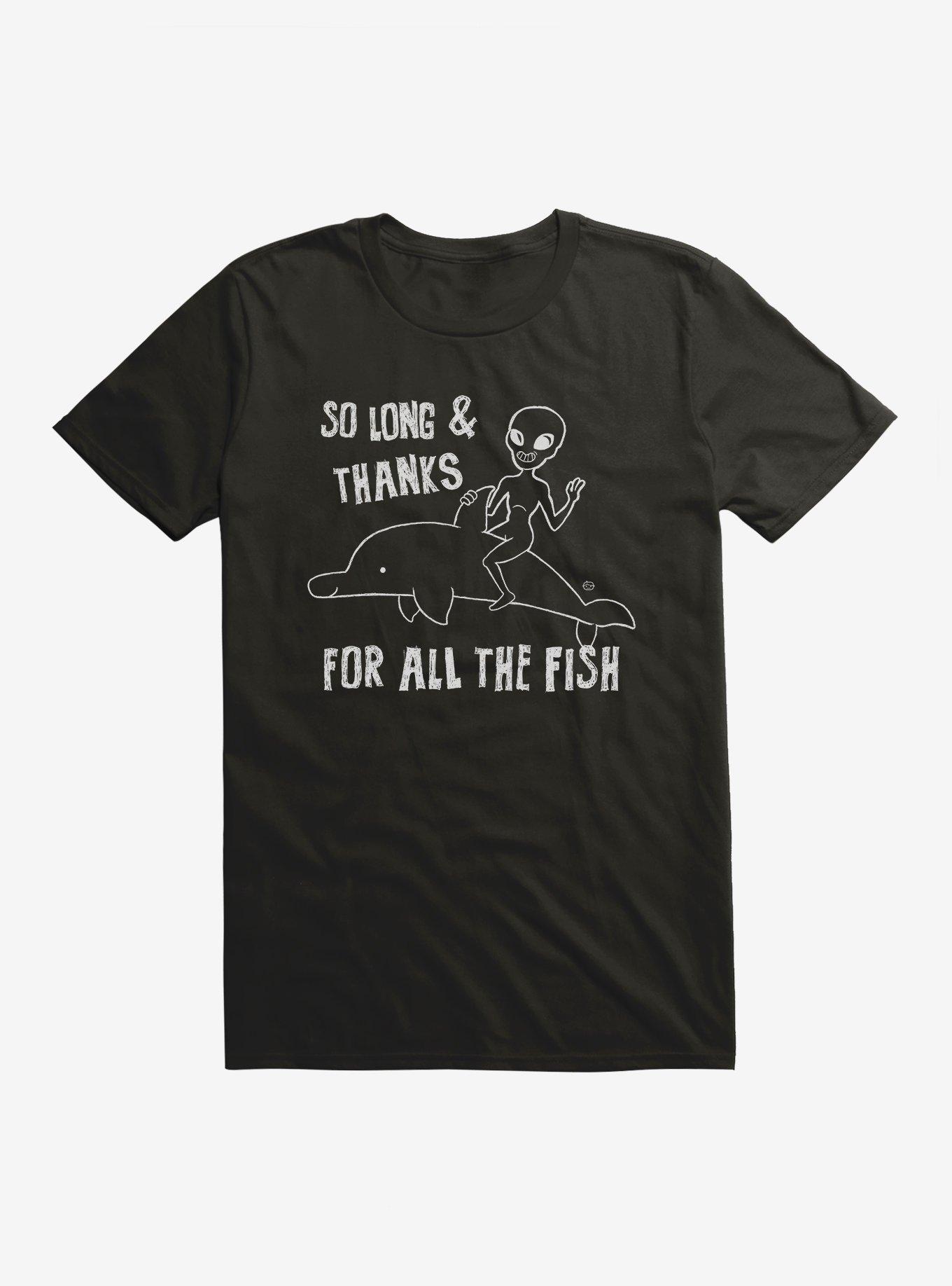 So Long And Thanks For All The Fish T-Shirt, , hi-res