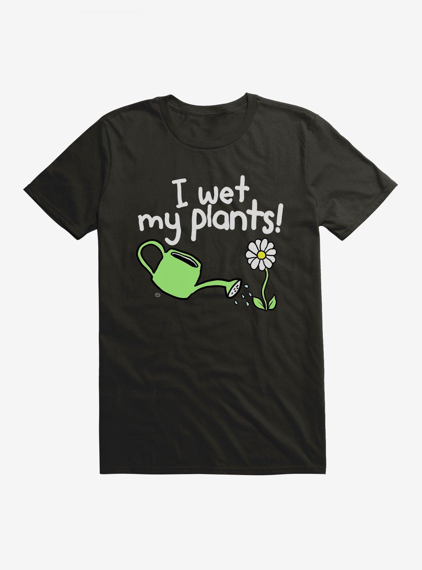 Wet my Plants T-Shirt, BLACK, hi-res