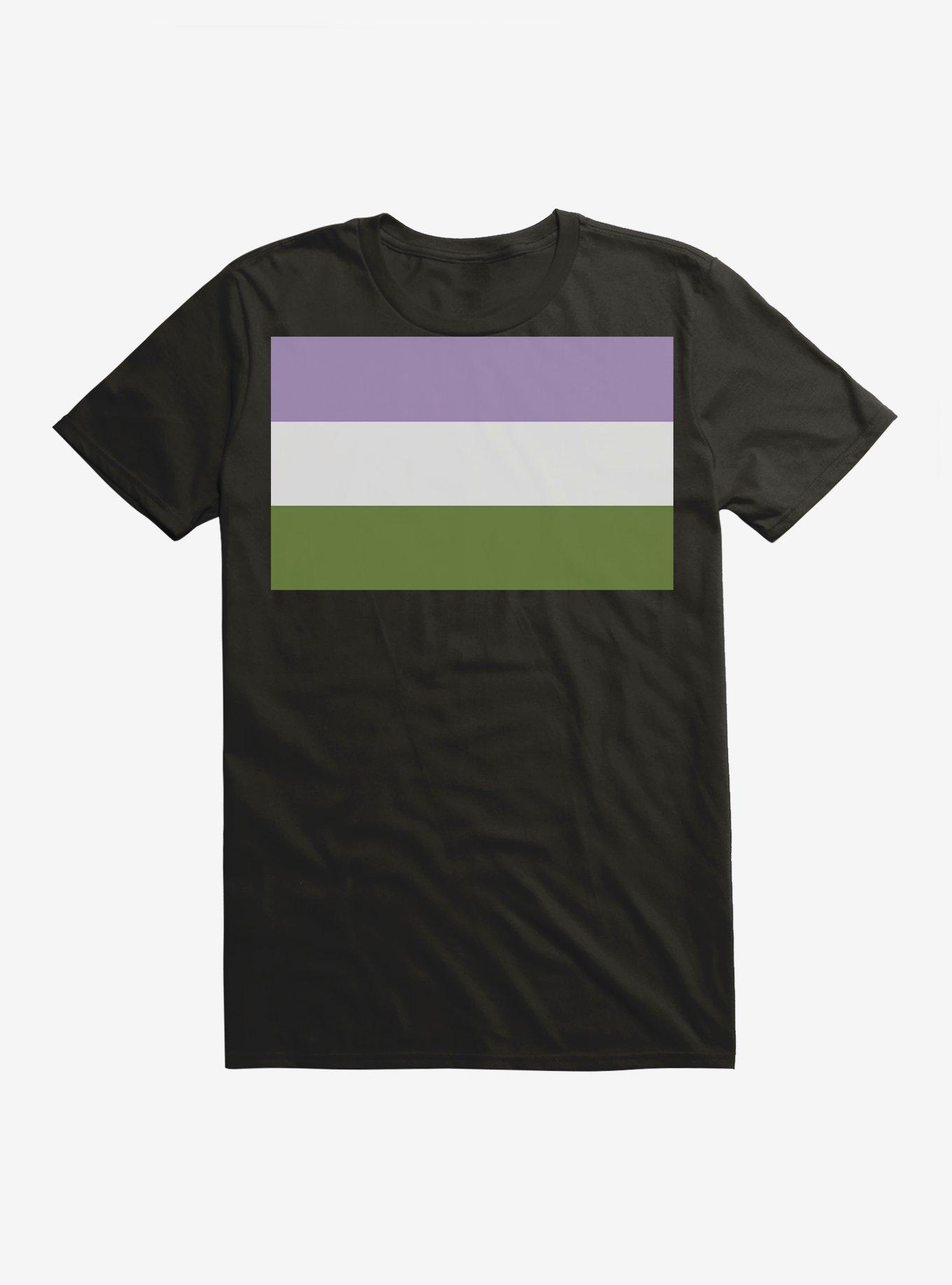 Pride Genderqueer Flag T-Shirt, , hi-res