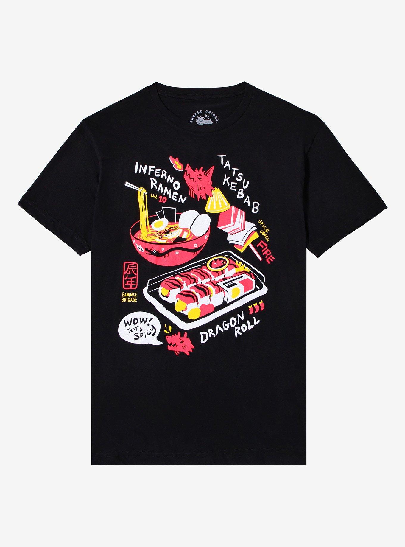 Spicy Foods T-Shirt By Bandage Brigade, , hi-res