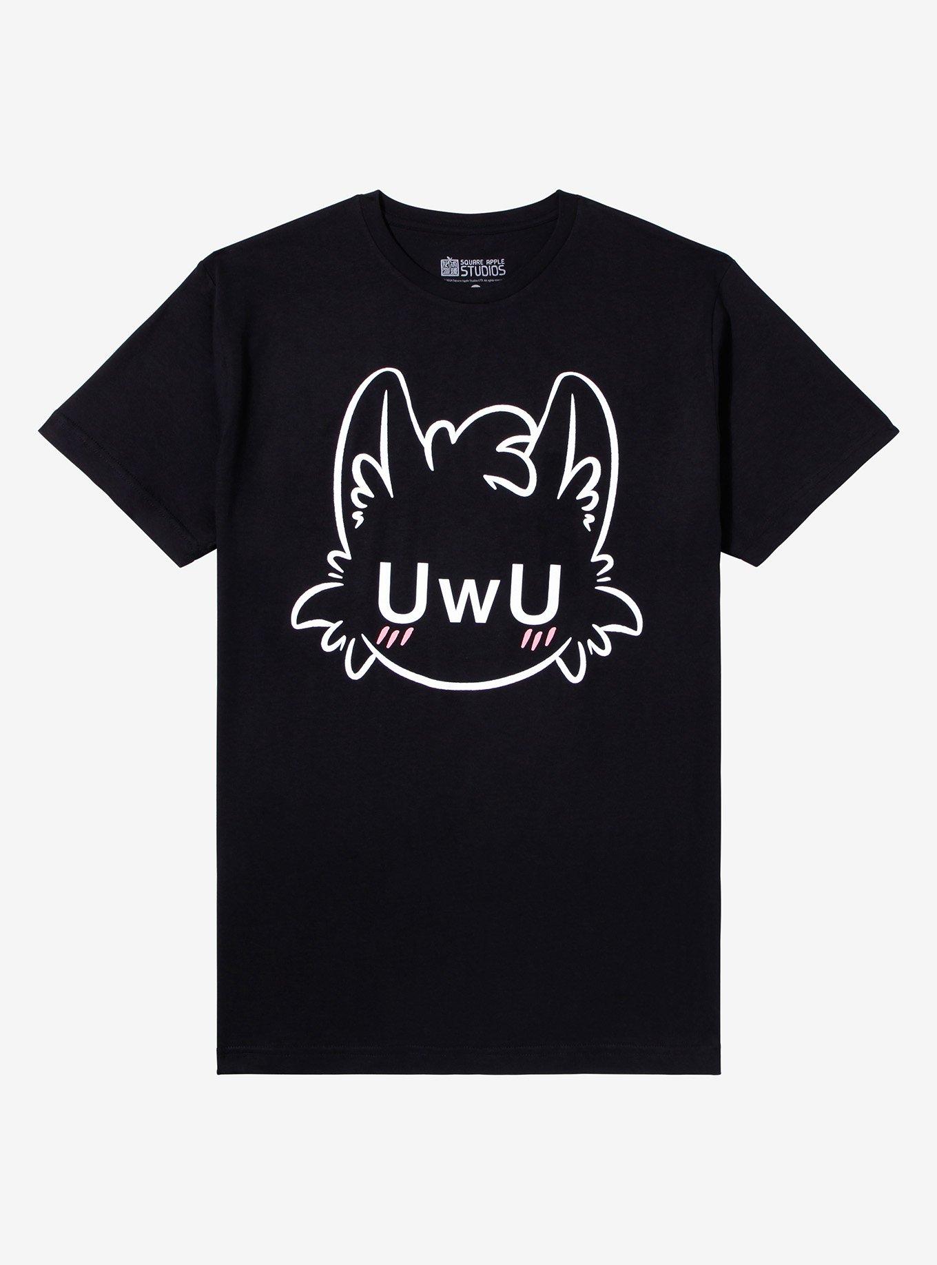 UWU Wolf T-Shirt By Square Apple Studios, , hi-res