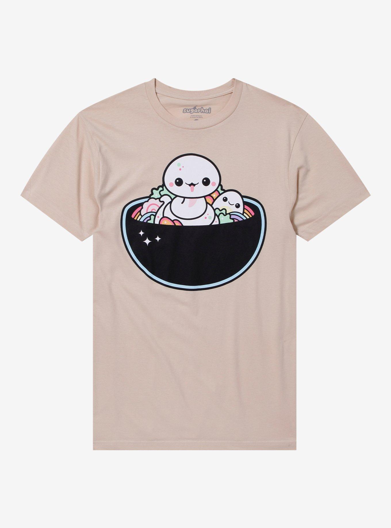 Snake Ramen T-Shirt By Sugarhai, , hi-res