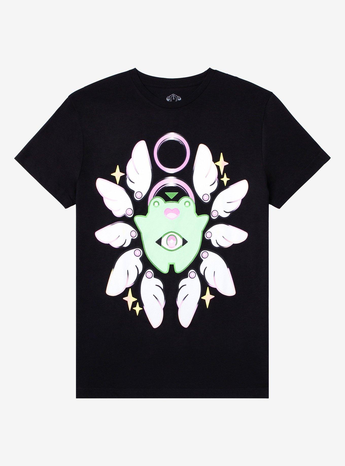 Demi Frog T-Shirt By Tealux Art, , hi-res