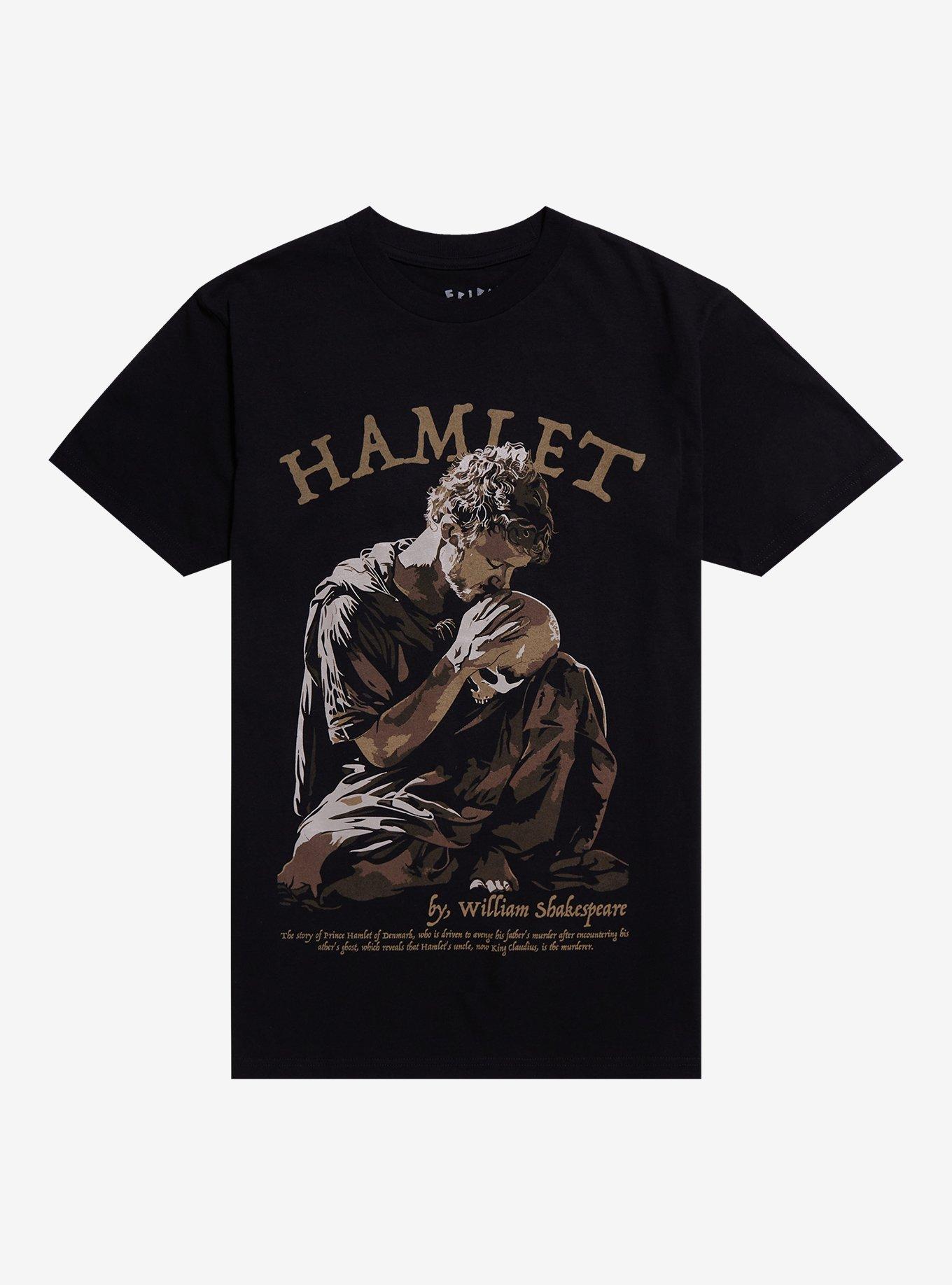 Shakespeare Hamlet With Skull T-Shirt By Friday Jr.